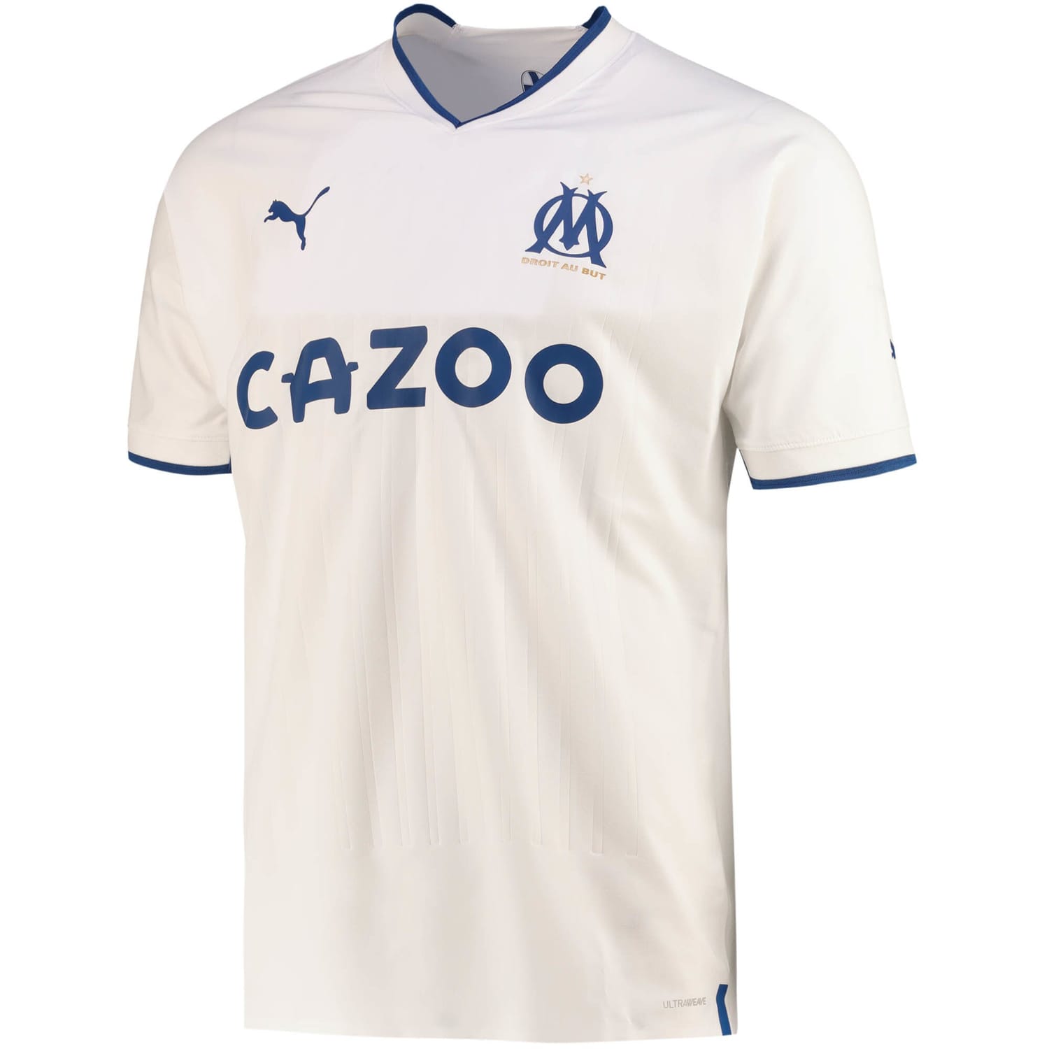 Ligue 1 Olympique Marseille Home Authentic Jersey Shirt 2022-23 for Men