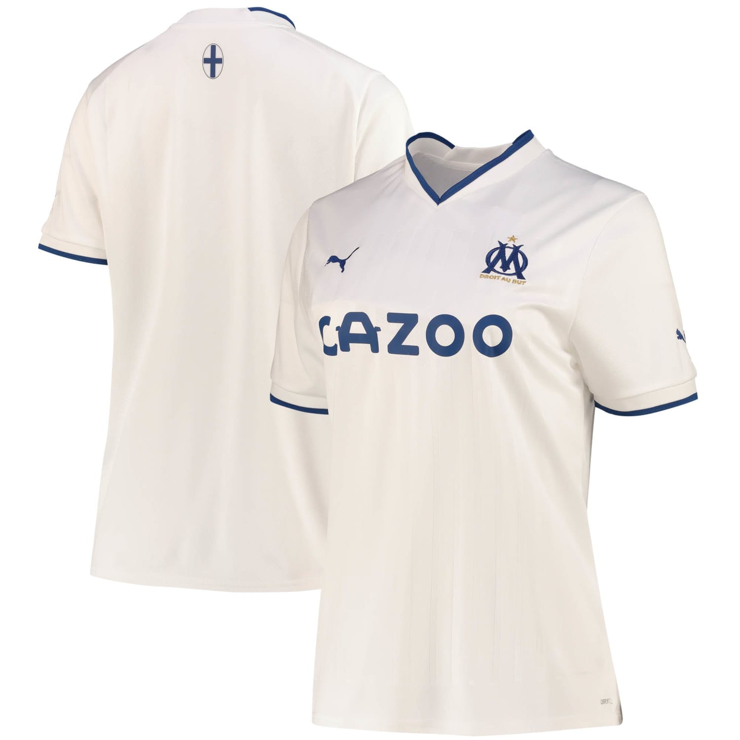 Ligue 1 Olympique Marseille Home Jersey Shirt 2022-23 for Women