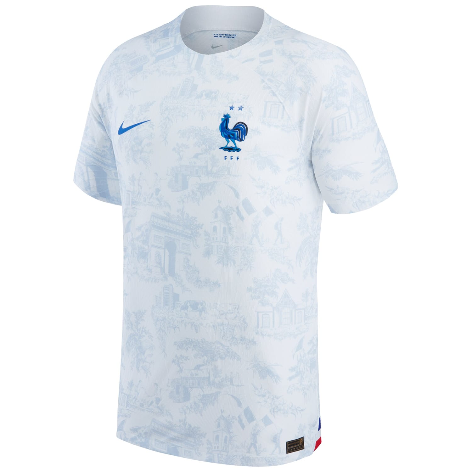 France National Team Away Authentic Jersey Shirt 2022 for Men