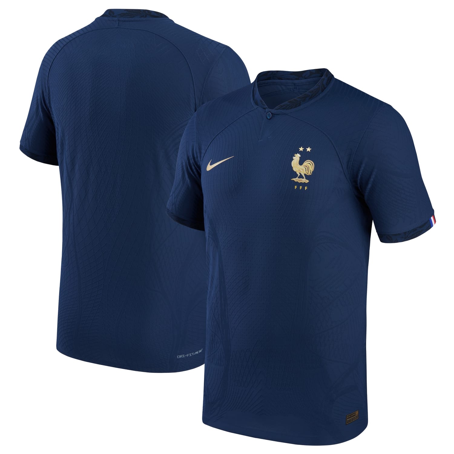 France National Team Home Authentic Jersey Shirt 2022 for Men