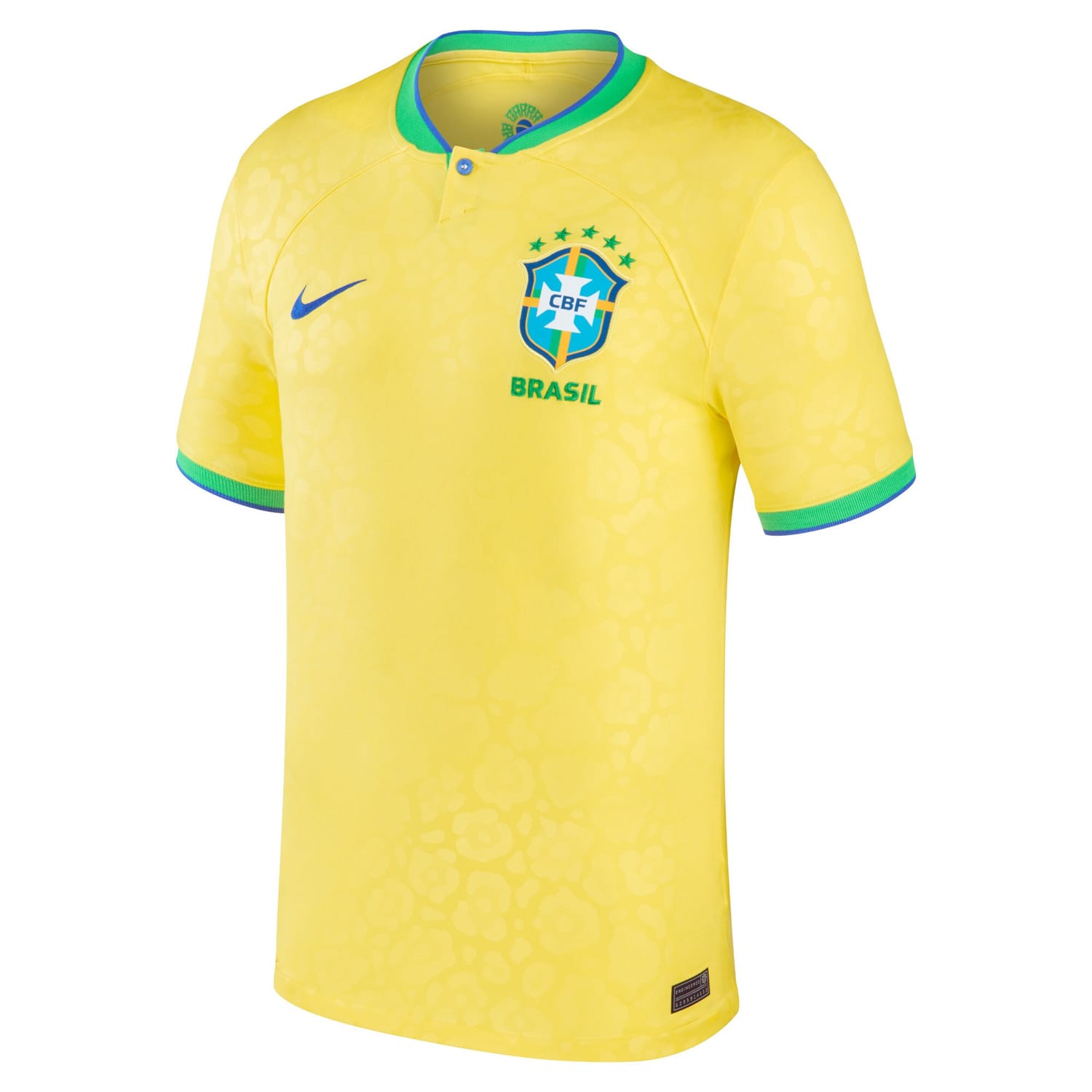 Brazil National Team Home Jersey Shirt 2022 for Men