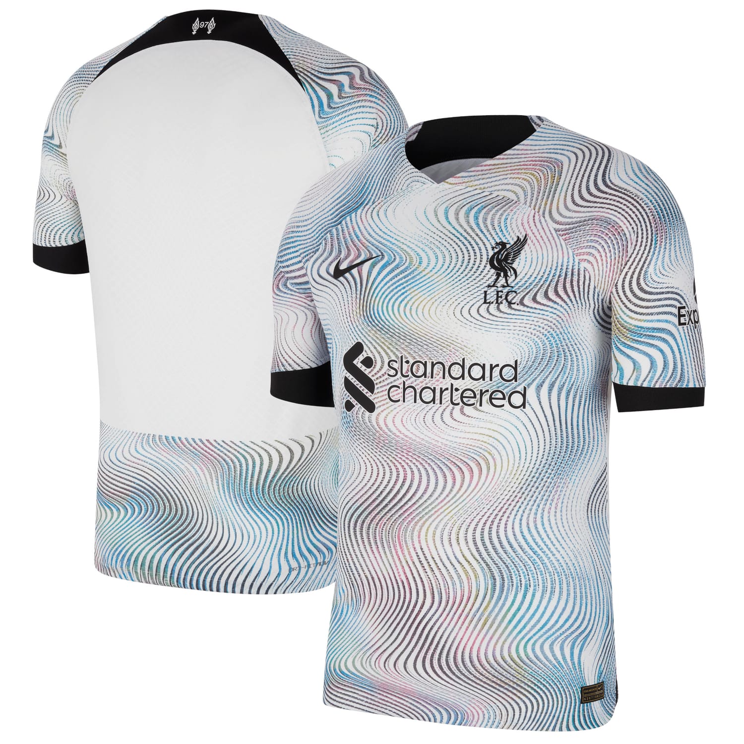 Premier League Liverpool Away Authentic Jersey Shirt 2022-23 for Men
