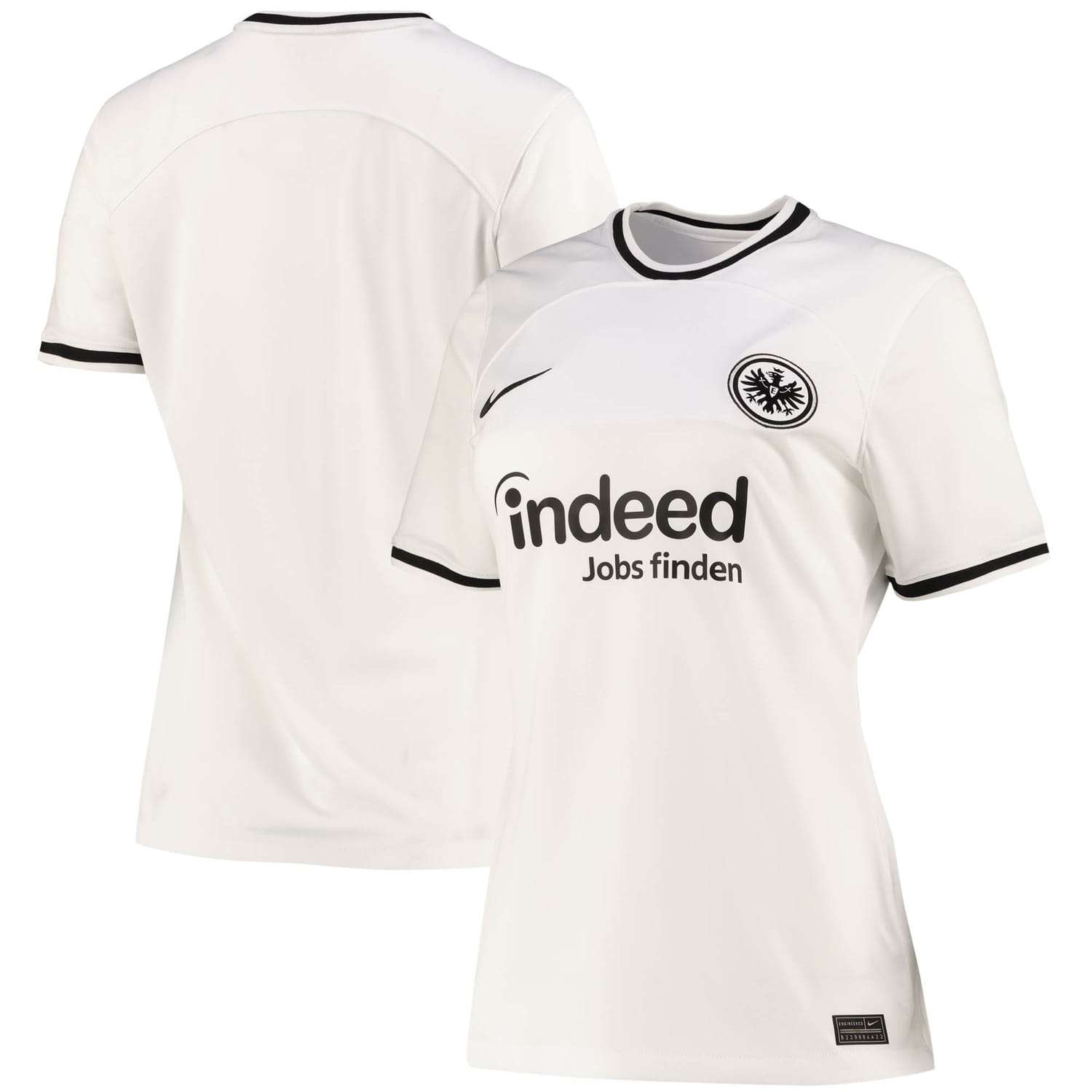 Bundesliga Eintracht Frankfurt Home Jersey Shirt 2022-23 for Women