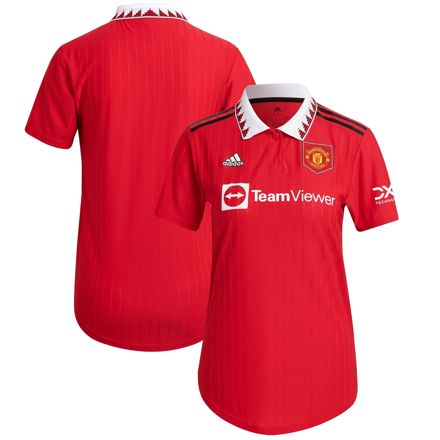 Premier League Manchester United Home Authentic Jersey Shirt 2022-23 for Women