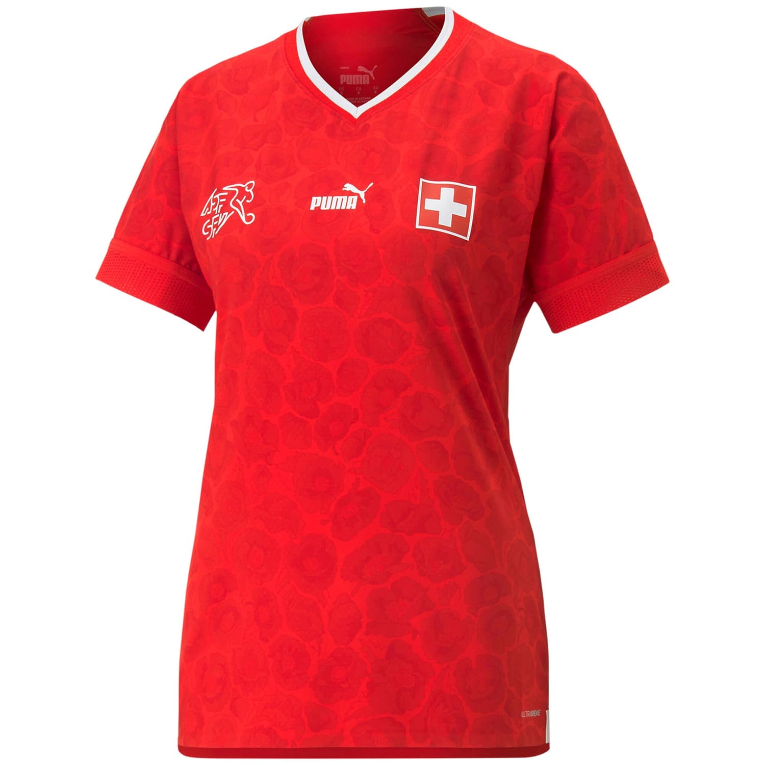 Switzerland National Team Home Authentic Jersey Shirt 2022 for Women