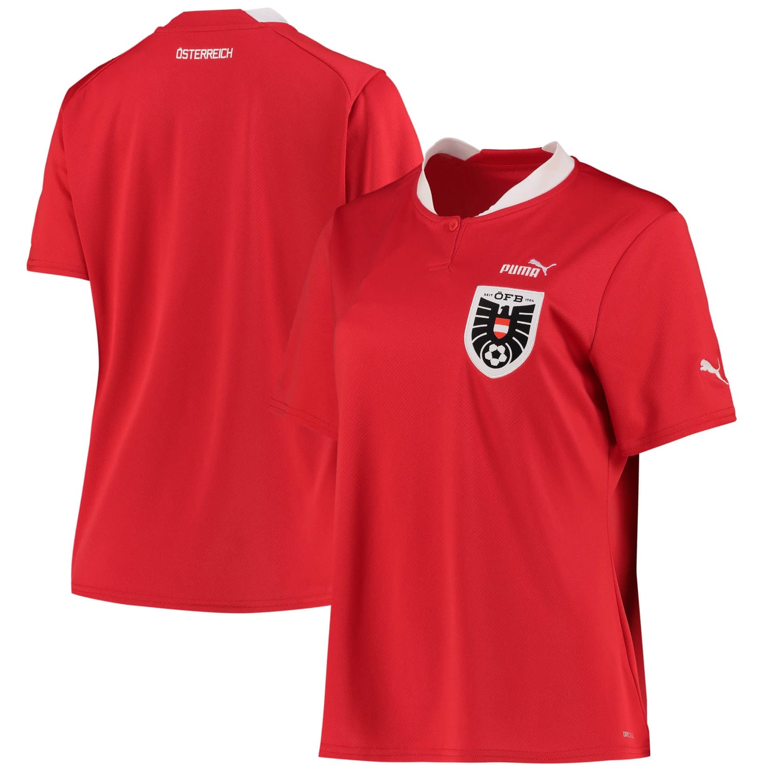 Austria National Team Home Jersey Shirt 2022 for Women