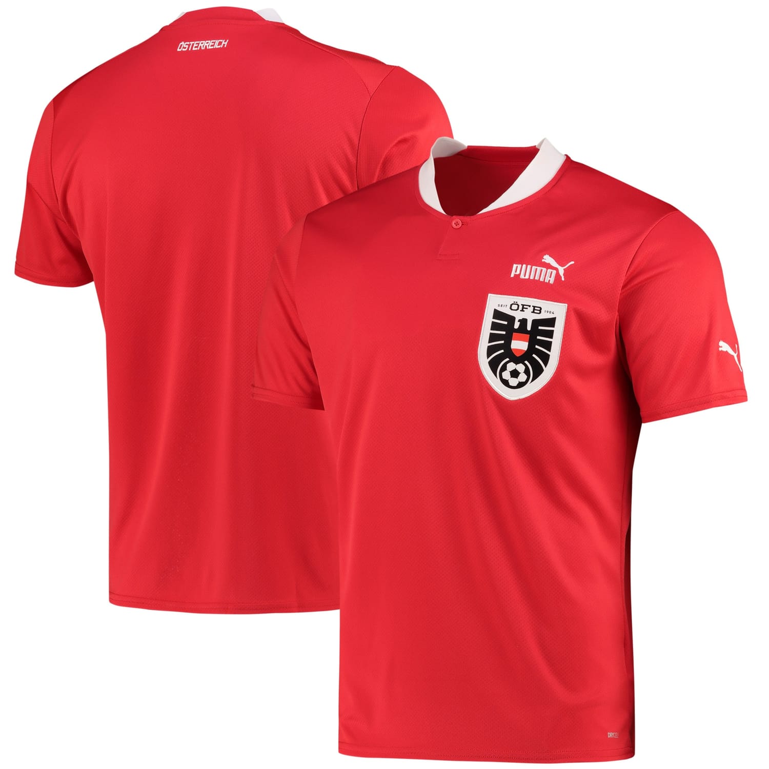 Austria National Team Home Jersey Shirt 2022 for Men