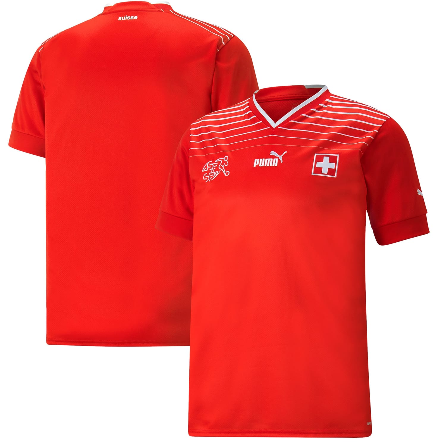 Switzerland National Team Home Jersey Shirt 2022 for Men