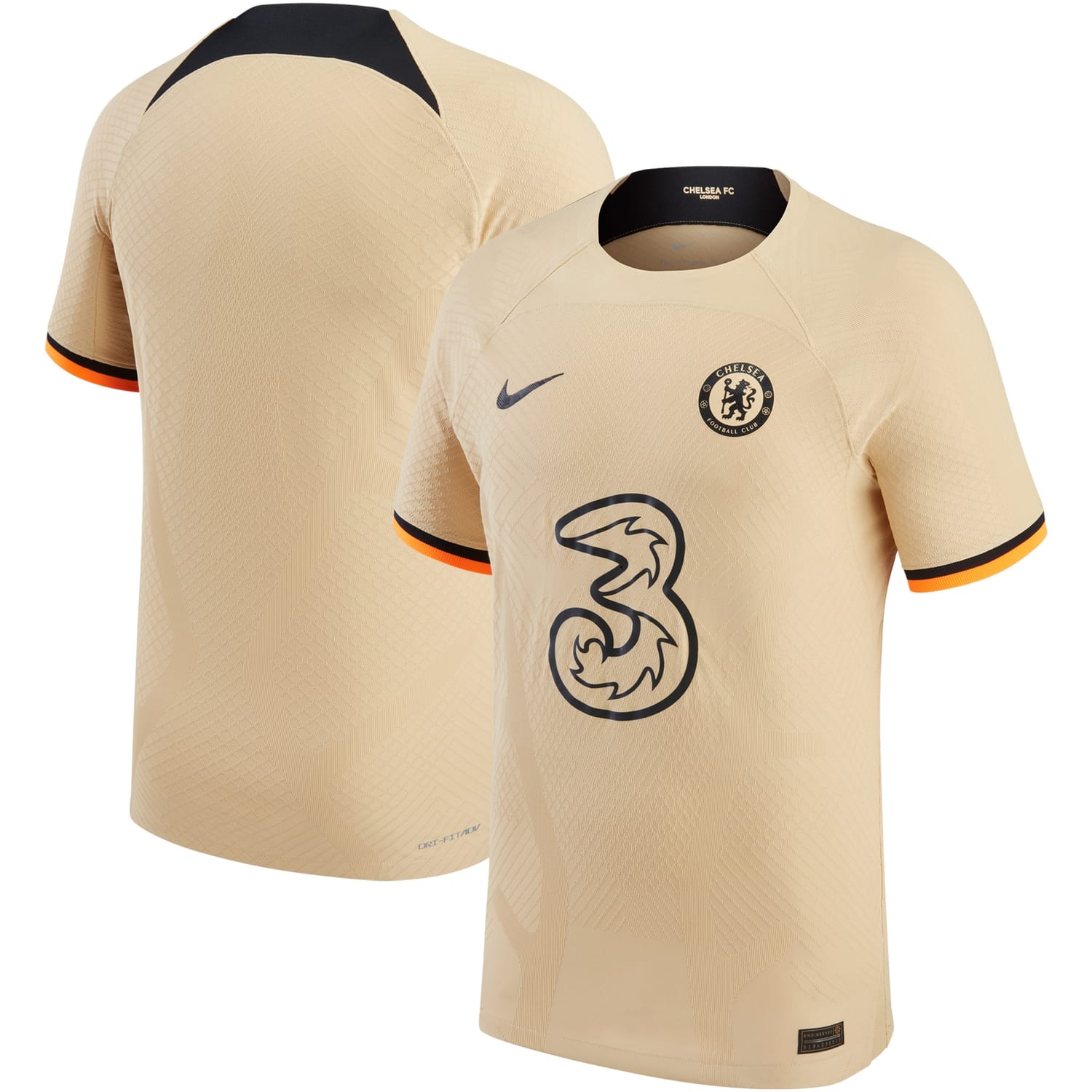 Premier League Chelsea Third Authentic Jersey Shirt 2022-23 for Men