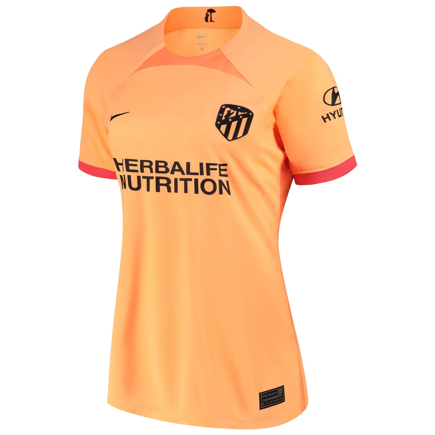 La Liga Atletico de Madrid Third Jersey Shirt 2022-23 for Women