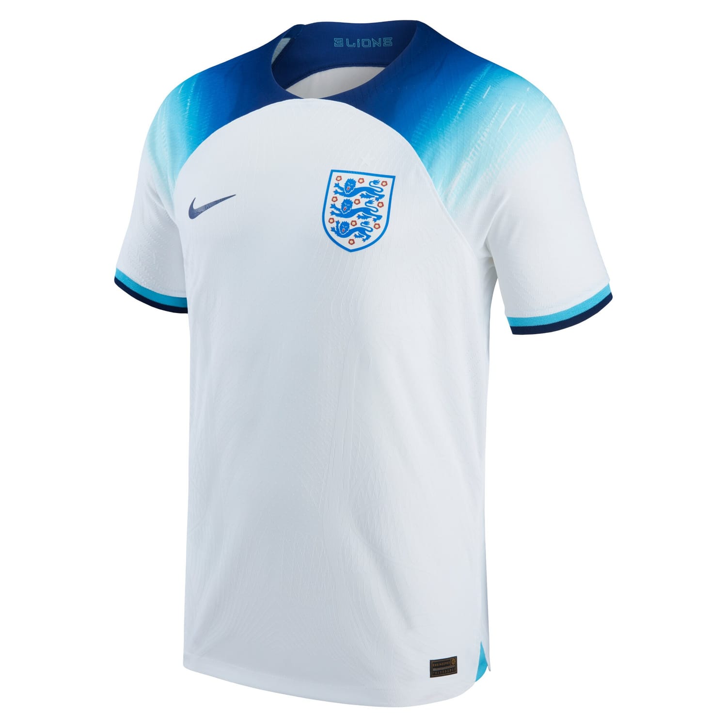 England National Team Home Authentic Jersey Shirt 2022 for Men