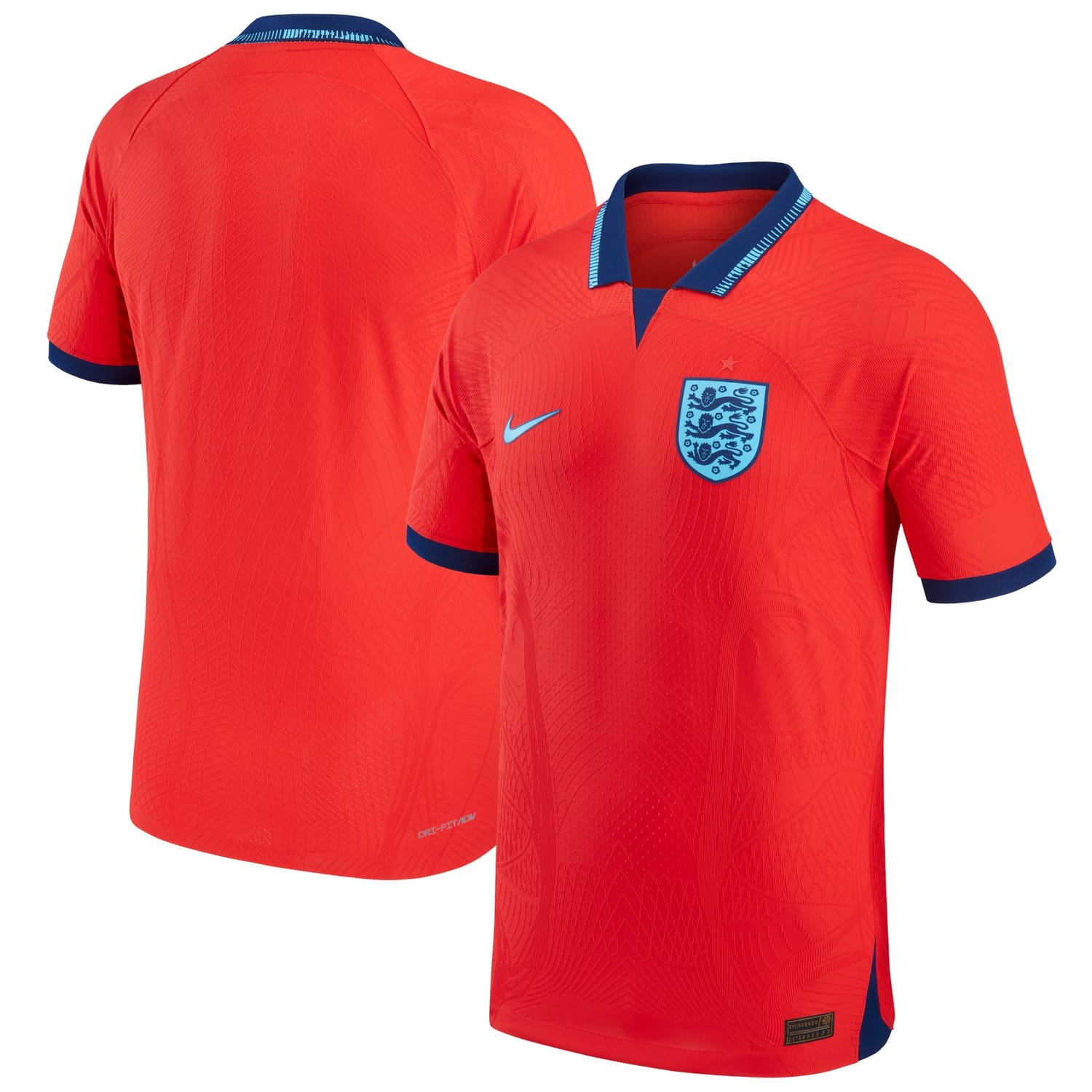 England National Team Away Authentic Jersey Shirt 2022 for Men
