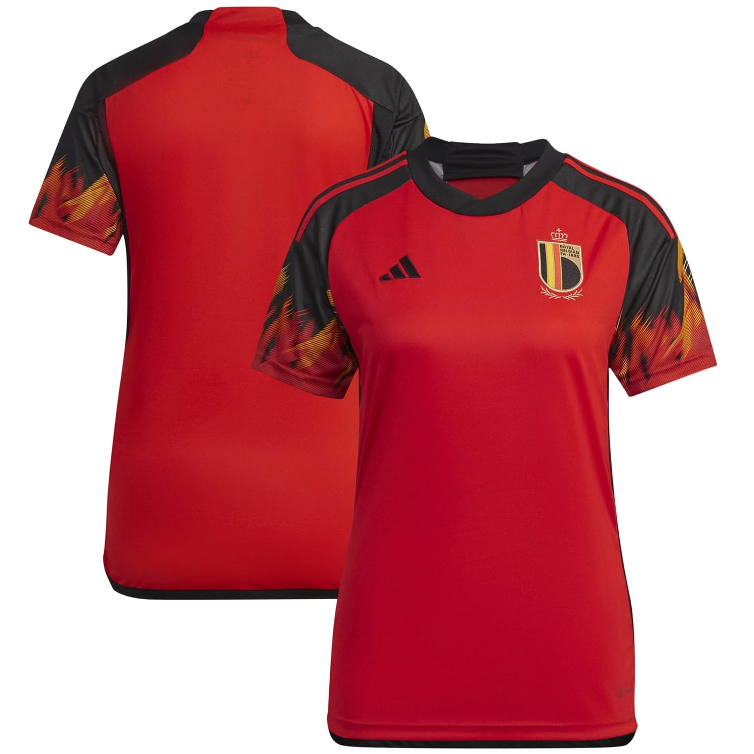 Belgium National Team Home Jersey Shirt 2022 for Women