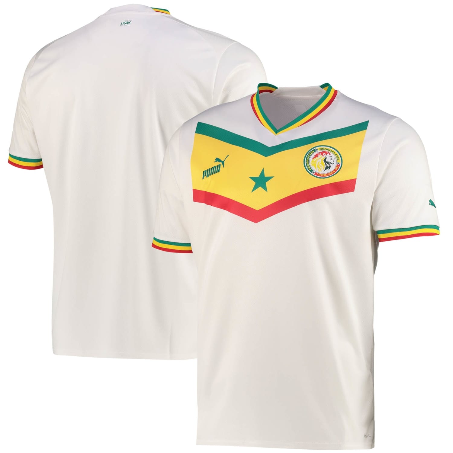 Senegal National Team Home Jersey Shirt 2022 for Men