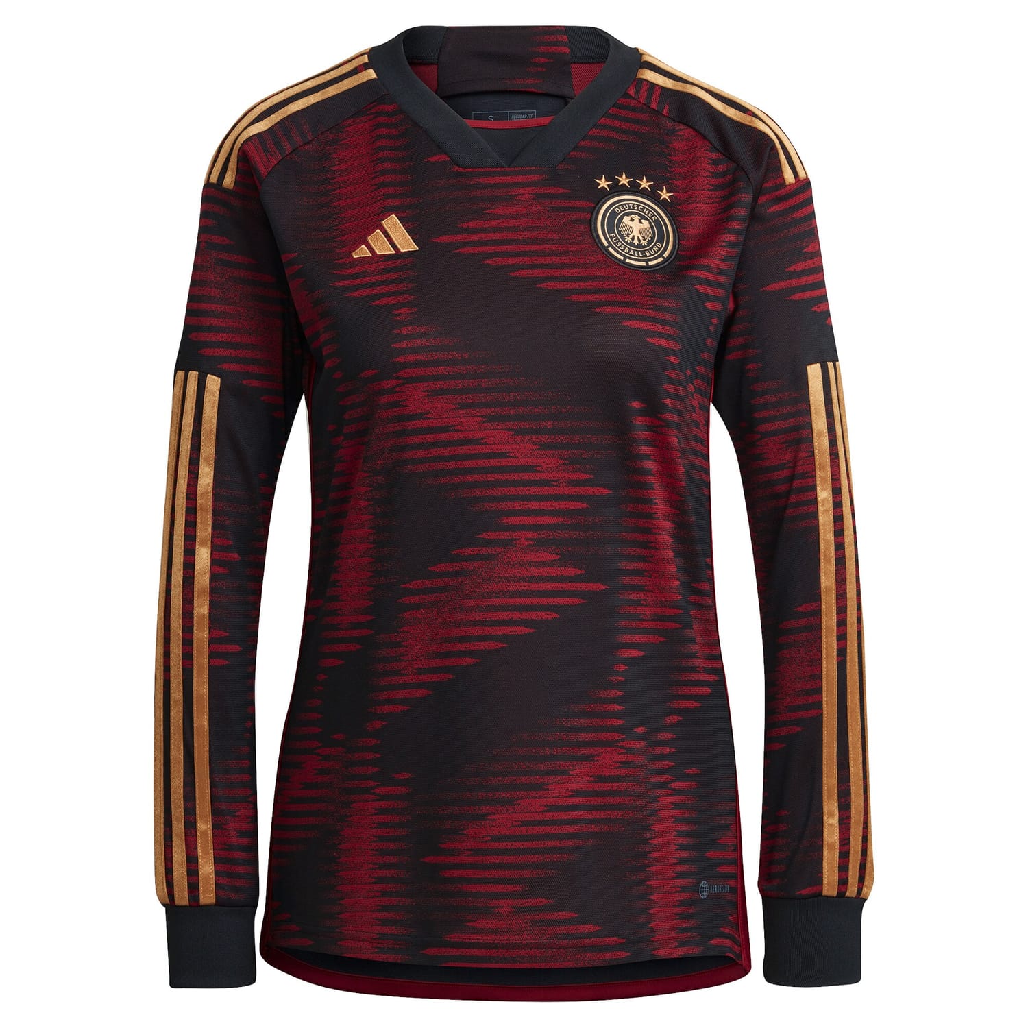 Germany National Team Away Jersey Shirt Long Sleeve 2022 for Women