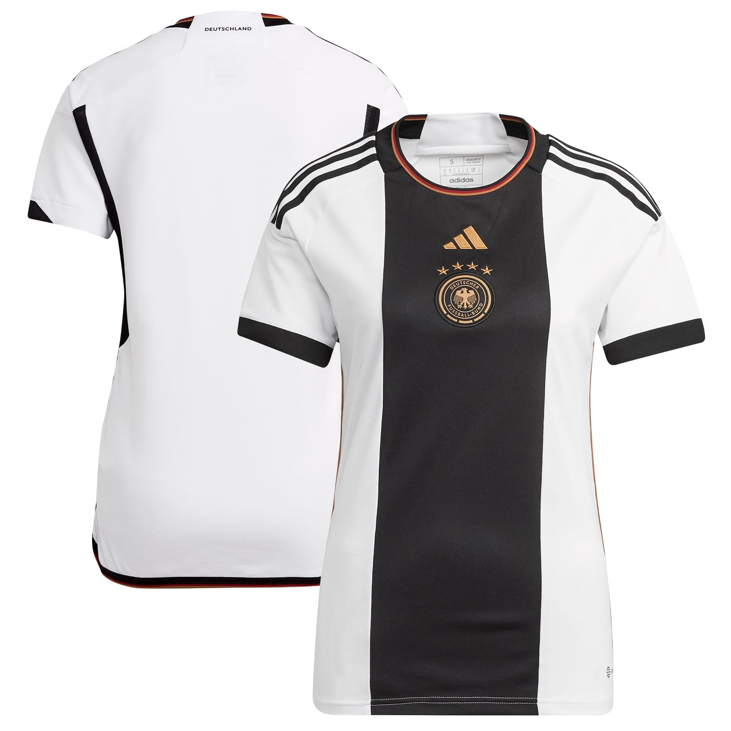 Germany National Team Home Jersey Shirt 2022 player 4 Stars printing for Women