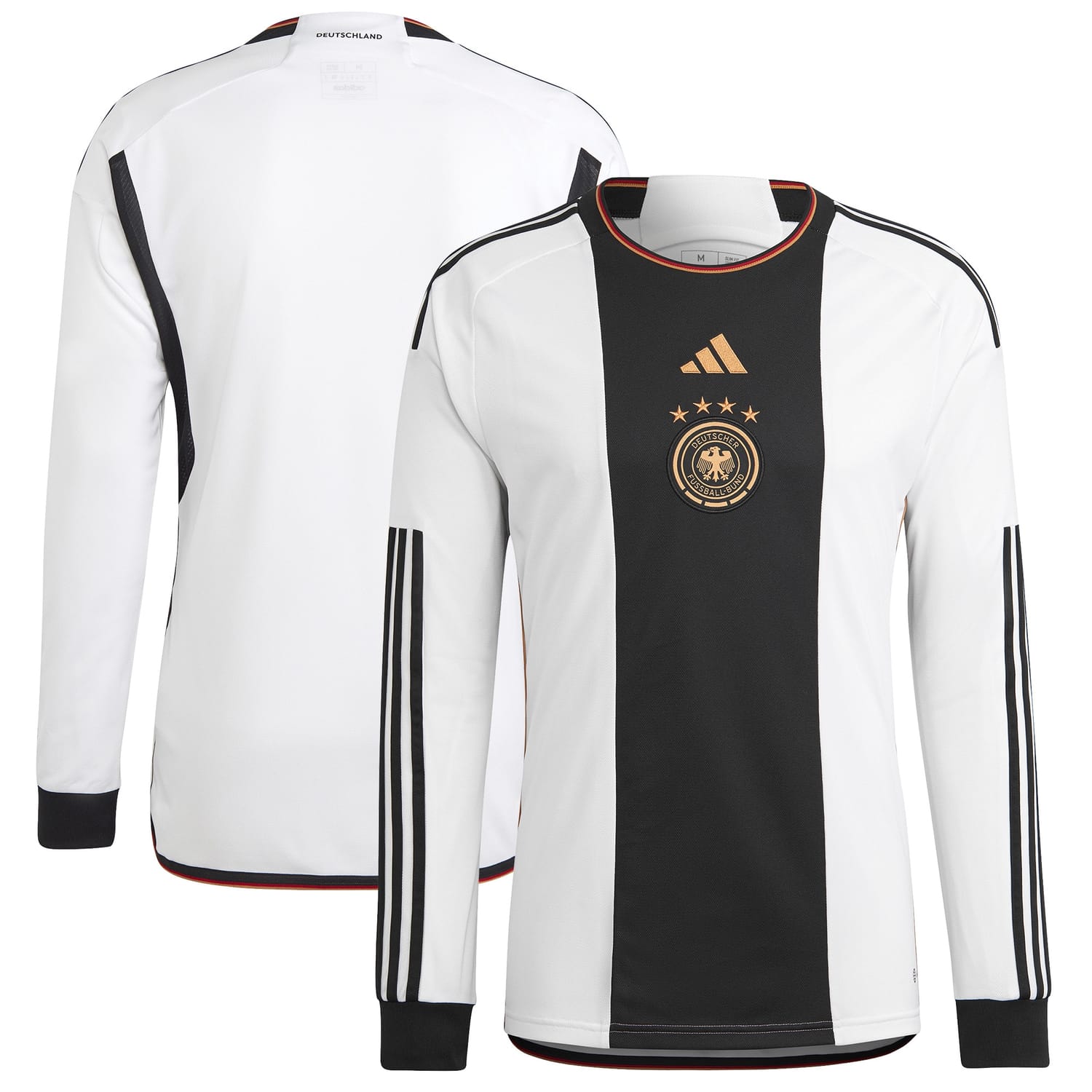 Germany National Team Home Jersey Shirt Long Sleeve 2022 for Men