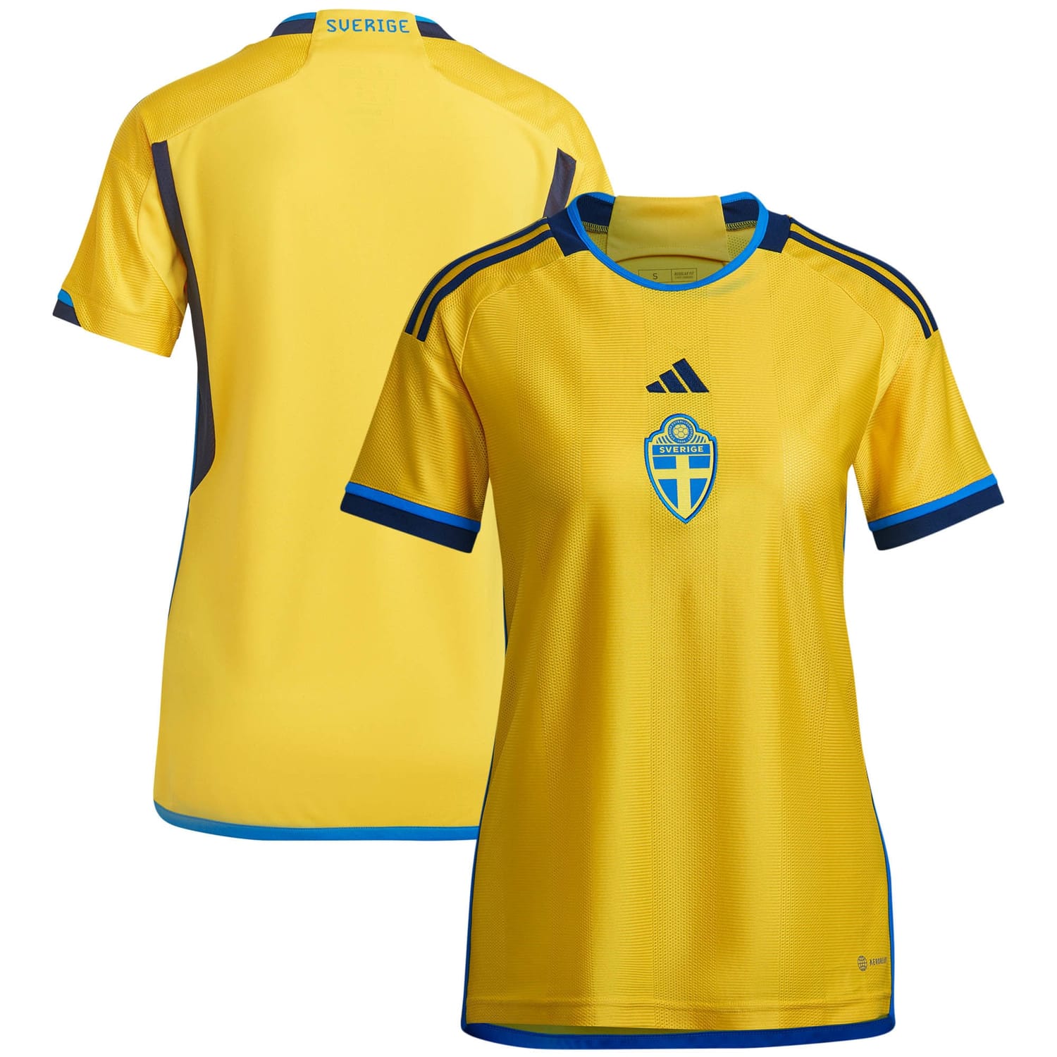 Sweden National Team Home Jersey Shirt 2022 for Women
