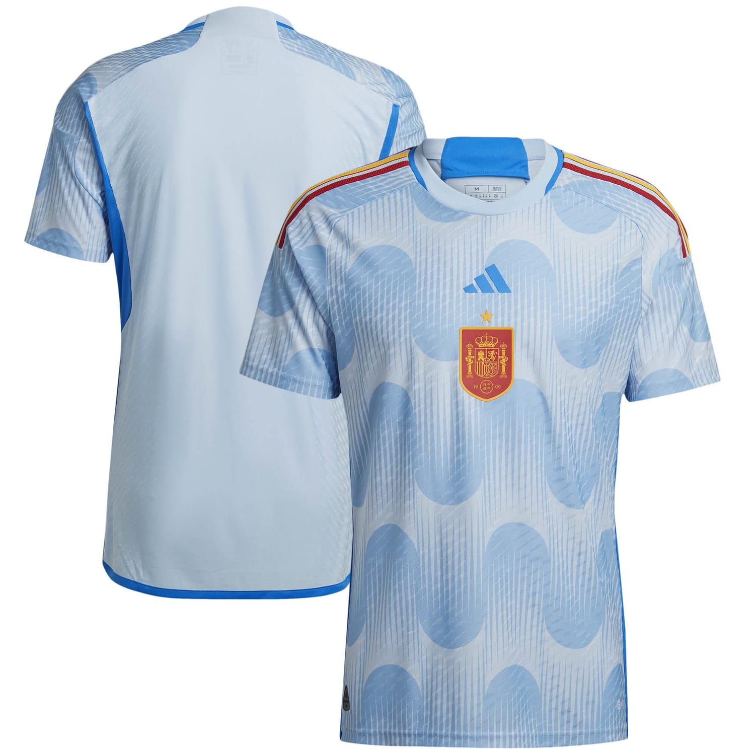 Spain National Team Away Authentic Jersey Shirt 2022 for Men