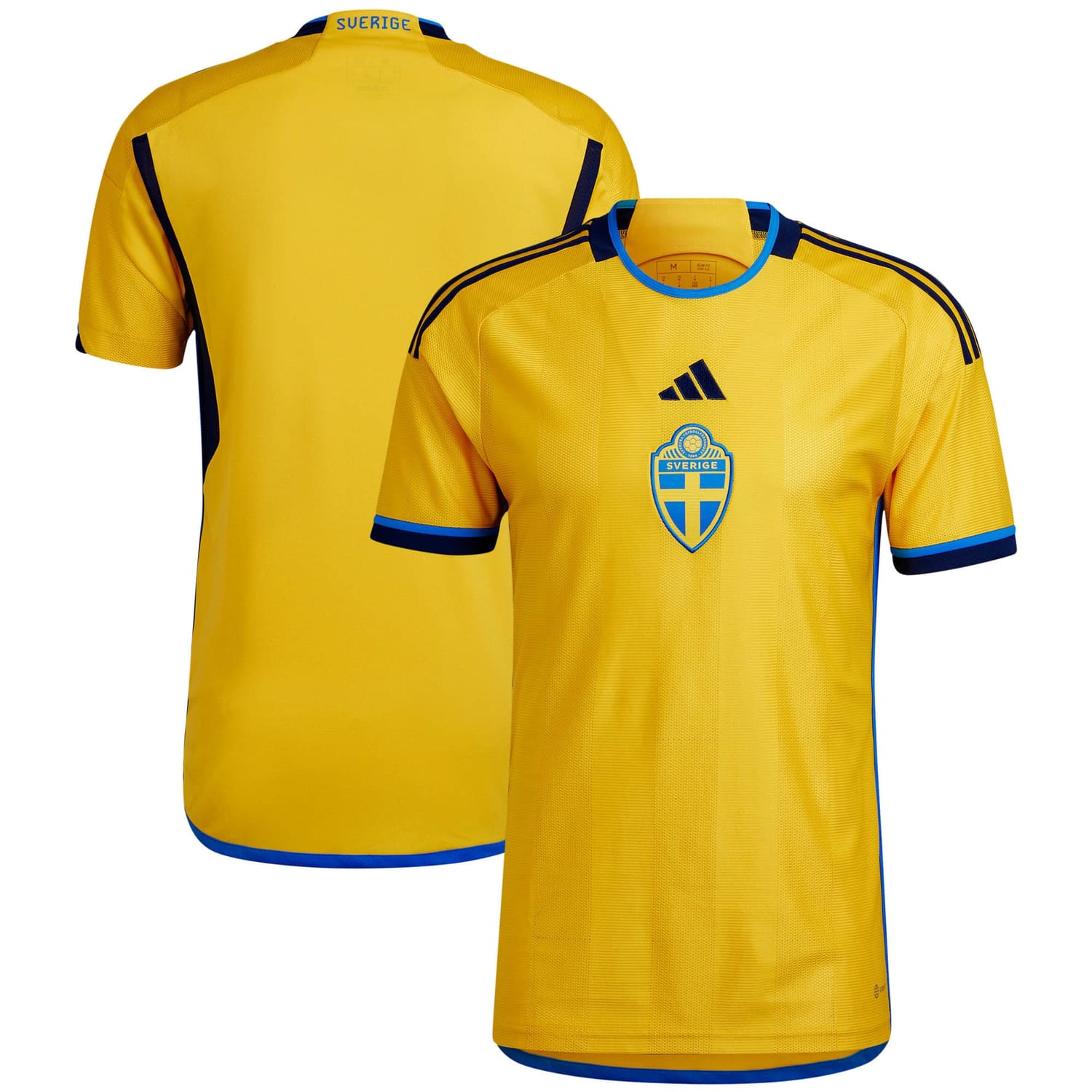 Sweden National Team Home Jersey Shirt 2022 for Men