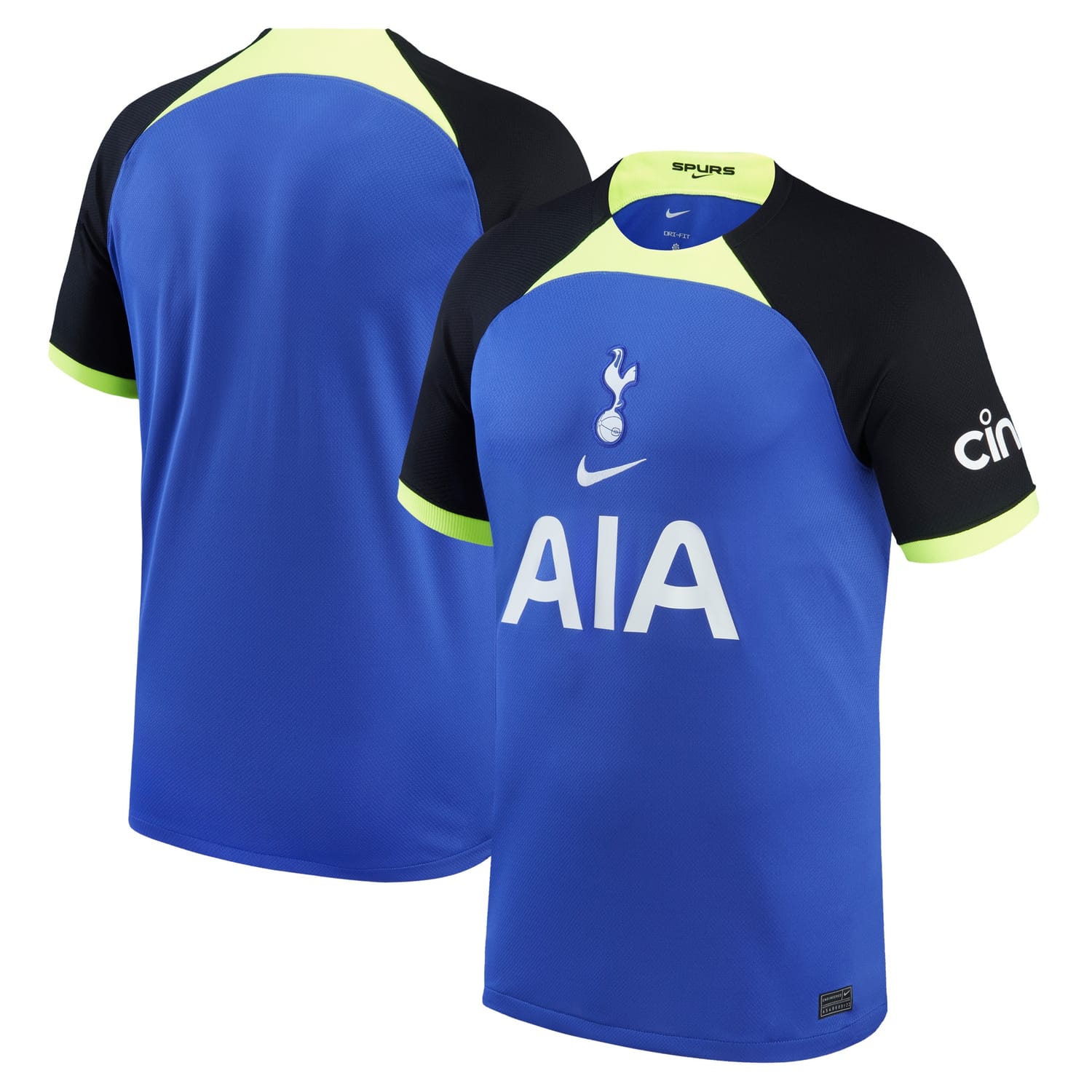 Premier League Tottenham Hotspur Away Jersey Shirt 2022-23 for Men