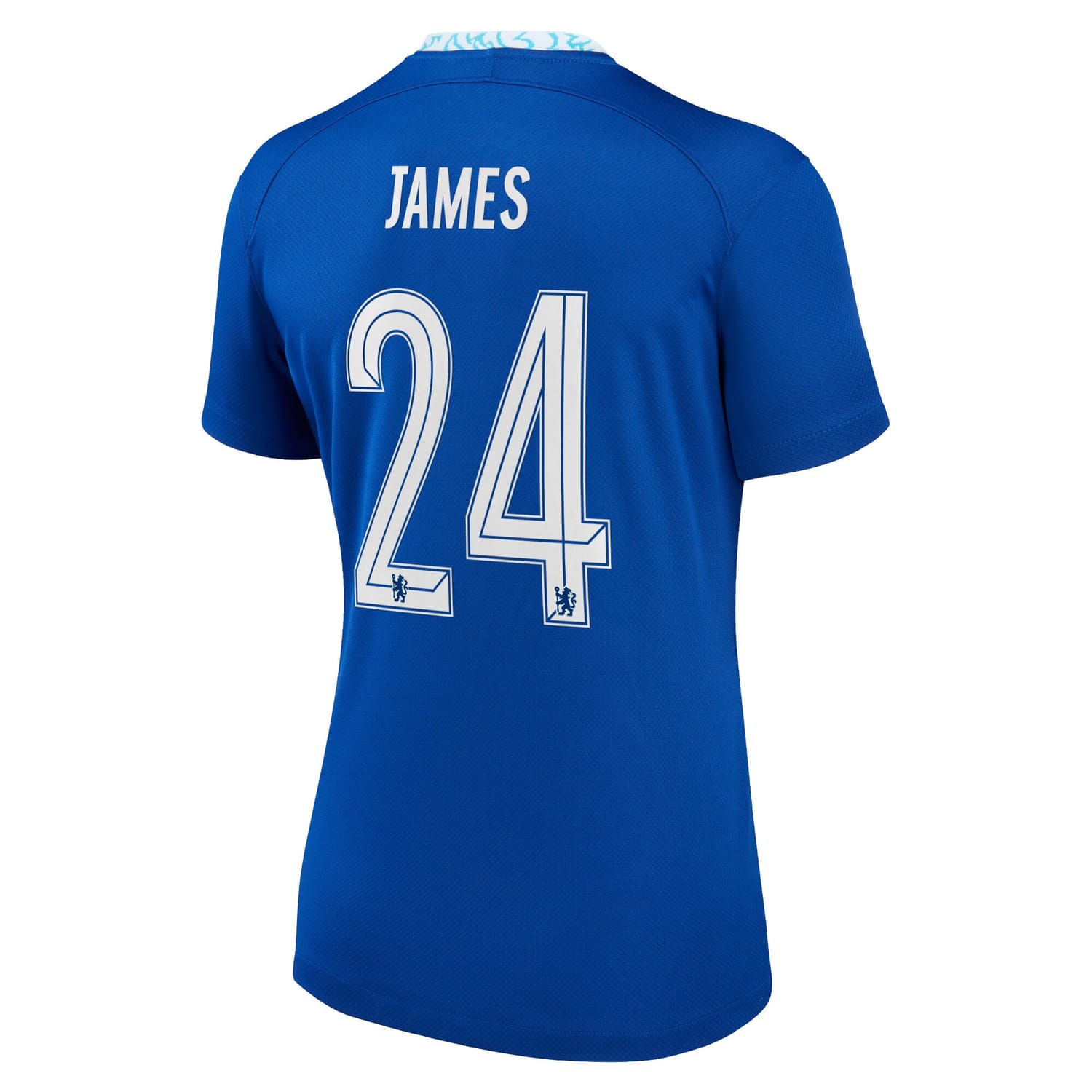 Premier League Chelsea Home Cup Jersey Shirt 2022-23 player Reece James 24 printing for Women