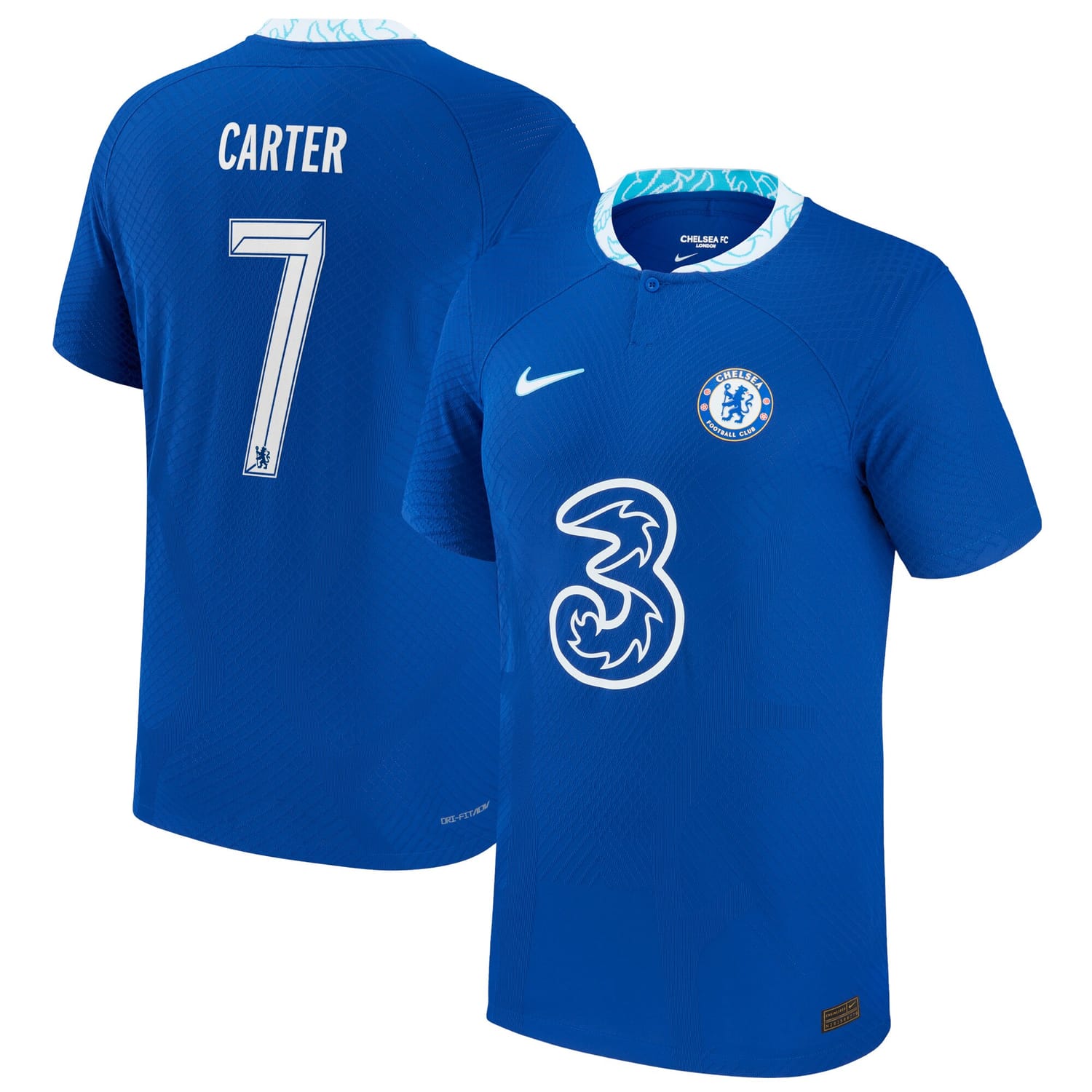 Premier League Chelsea Home Cup Authentic Jersey Shirt 2022-23 player Jess Carter 7 printing for Men