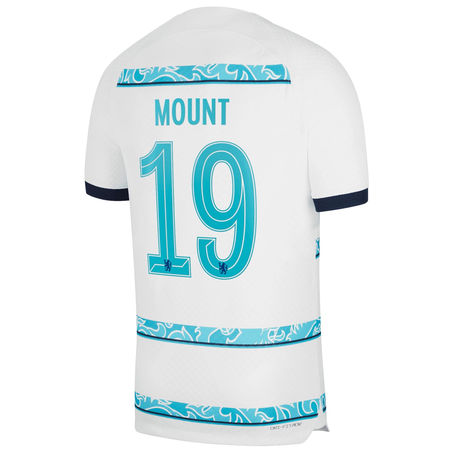 Premier League Chelsea Away Cup Authentic Jersey Shirt 2022-23 player Mason Mount 19 printing for Men