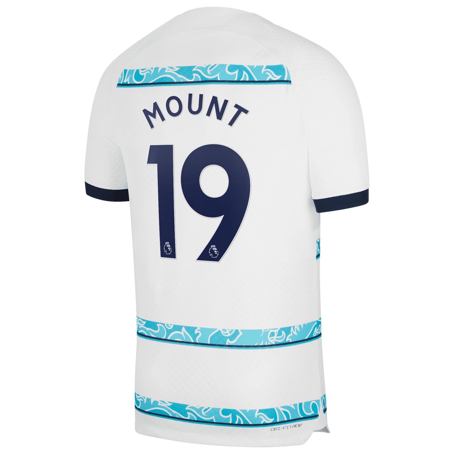 Premier League Chelsea Away Authentic Jersey Shirt 2022-23 player Mason Mount 19 printing for Men
