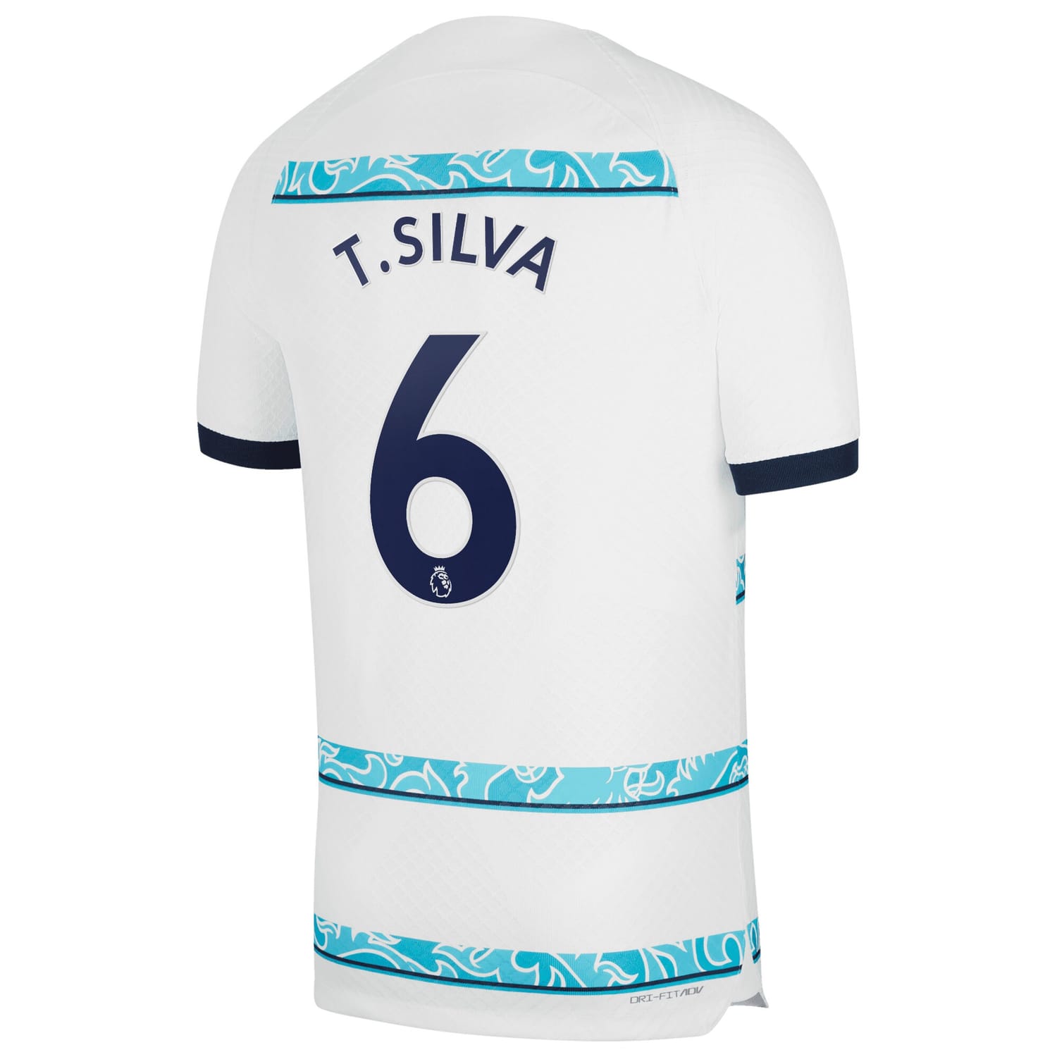 Premier League Chelsea Away Authentic Jersey Shirt 2022-23 player Thiago Silva 6 printing for Men
