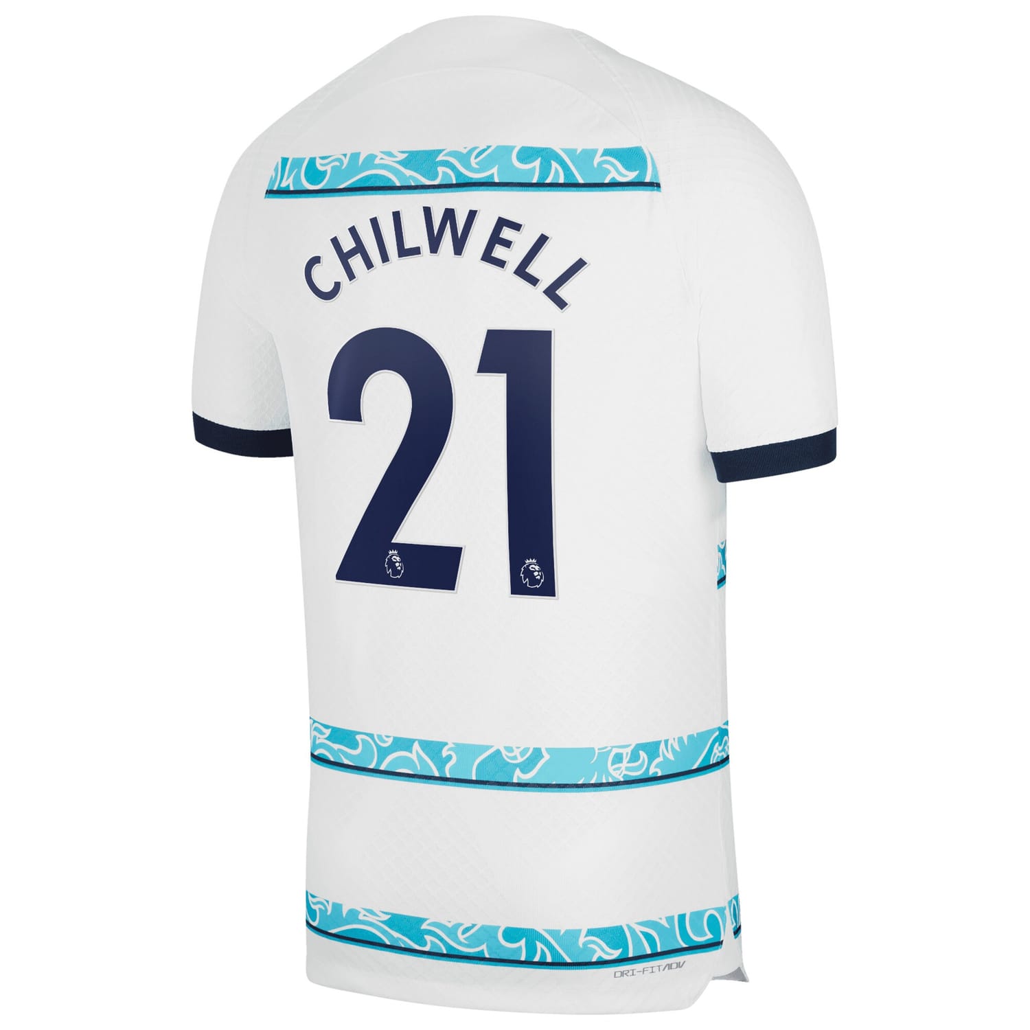 Premier League Chelsea Away Authentic Jersey Shirt 2022-23 player Ben Chilwell 21 printing for Men