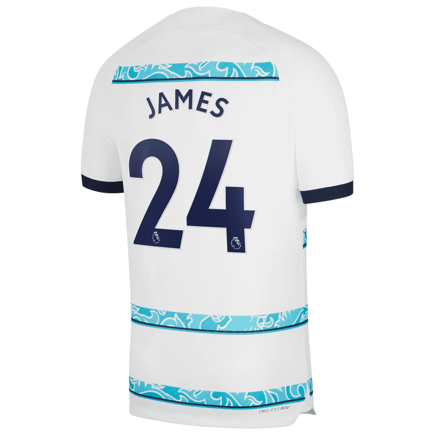 Premier League Chelsea Away Authentic Jersey Shirt 2022-23 player Reece James 24 printing for Men