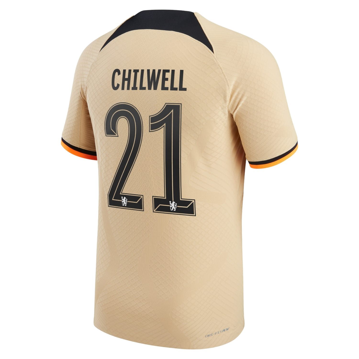 Premier League Chelsea Third Cup Authentic Jersey Shirt 2022-23 player Ben Chilwell 21 printing for Men