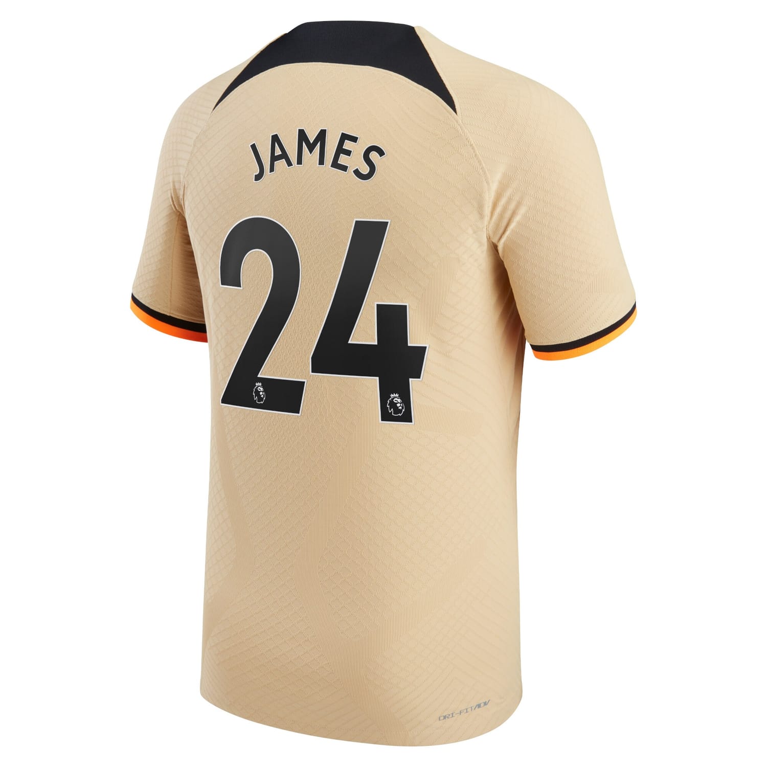Premier League Chelsea Third Authentic Jersey Shirt 2022-23 player Reece James 24 printing for Men