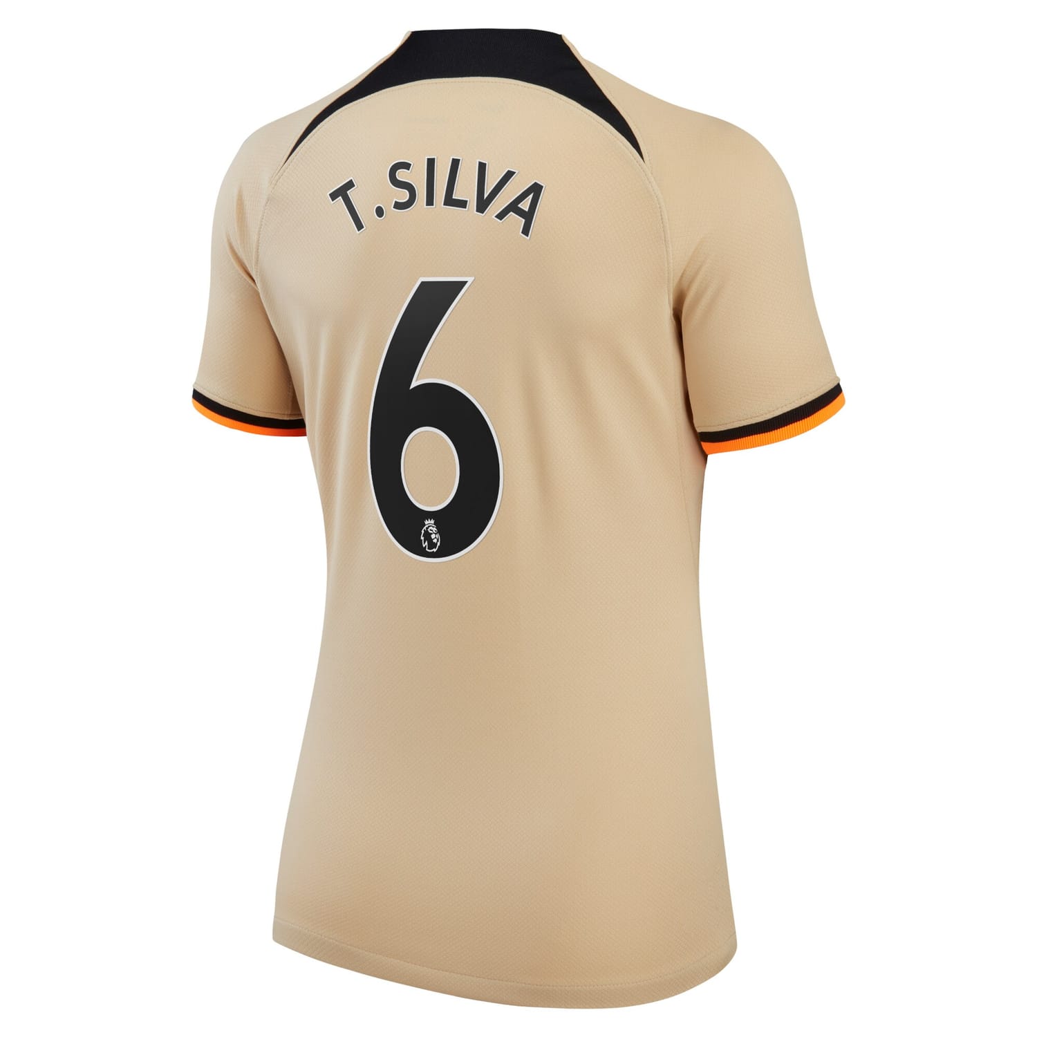 Premier League Chelsea Third Jersey Shirt 2022-23 player Thiago Silva 6 printing for Women
