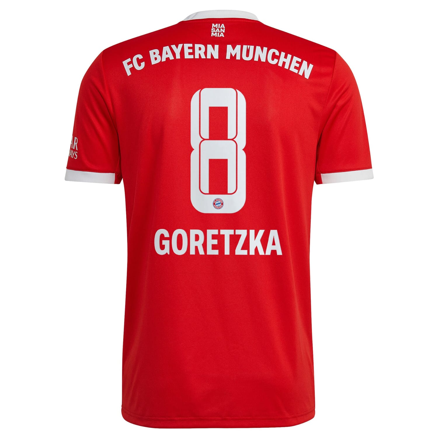 Bundesliga Bayern Munich Home Jersey Shirt 2022-23 player Leon Goretzka 8 printing for Men