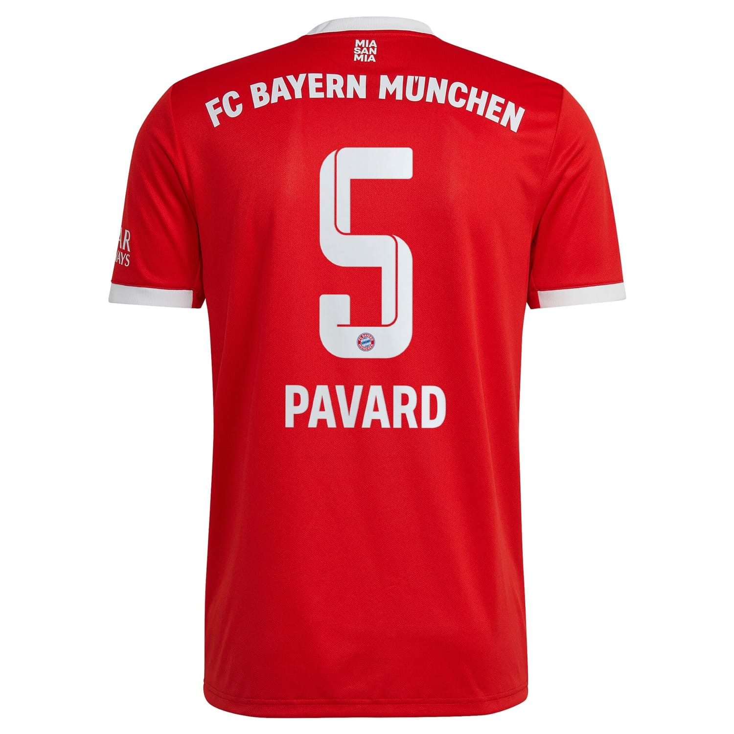 Bundesliga Bayern Munich Home Jersey Shirt 2022-23 player Pavard 5 printing for Men