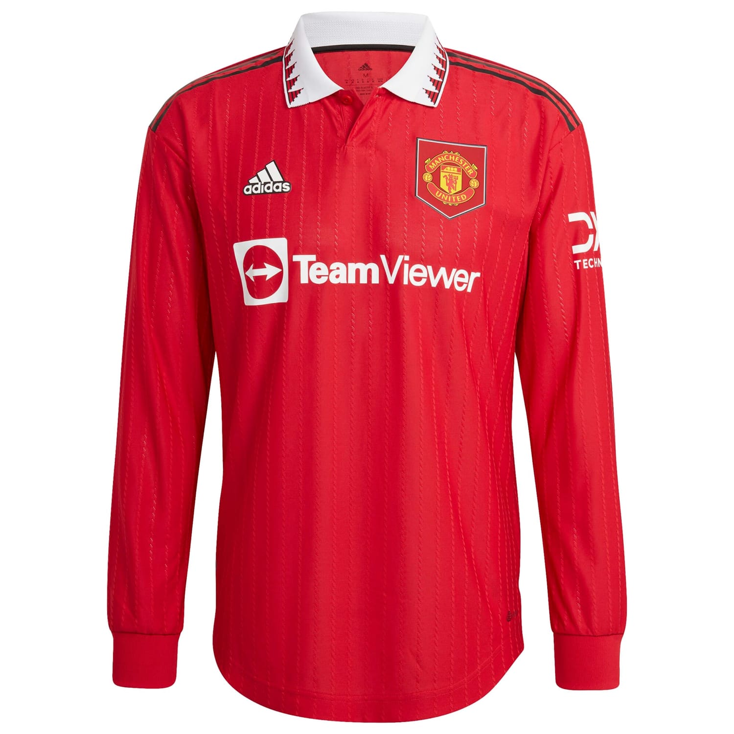 Premier League Manchester United Home Authentic Jersey Shirt Long Sleeve 2022-23 player Jadon Sancho 25 printing for Men