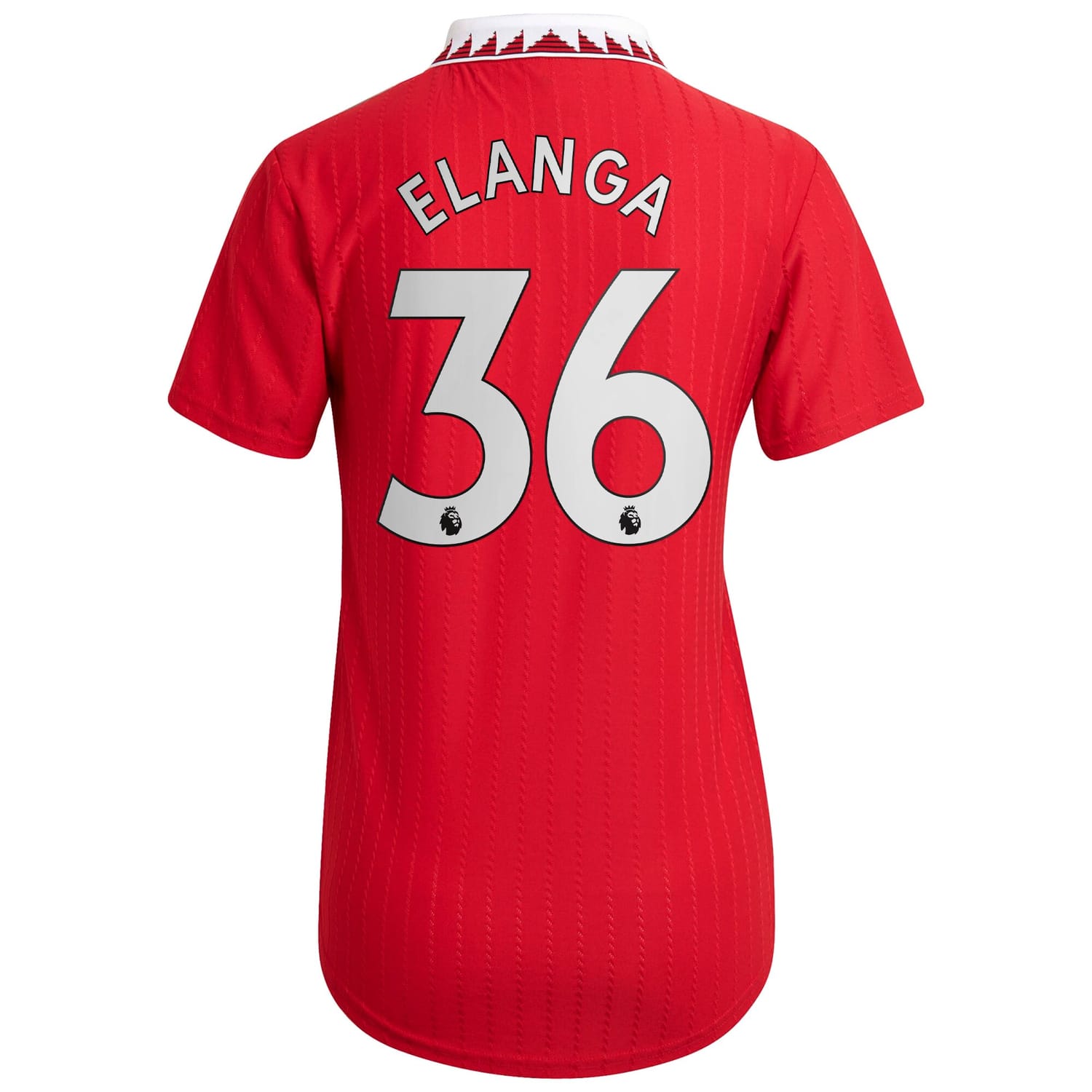 Premier League Manchester United Home Authentic Jersey Shirt 2022-23 player Anthony Elanga 36 printing for Women