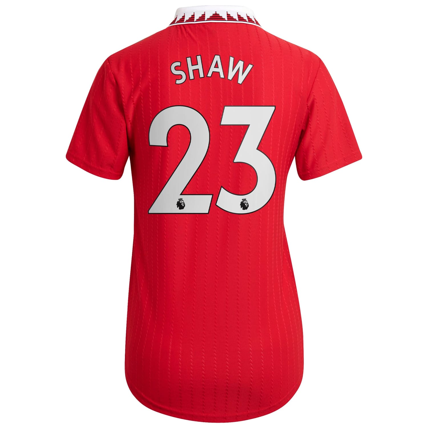 Premier League Manchester United Home Authentic Jersey Shirt 2022-23 player Luke Shaw 23 printing for Women