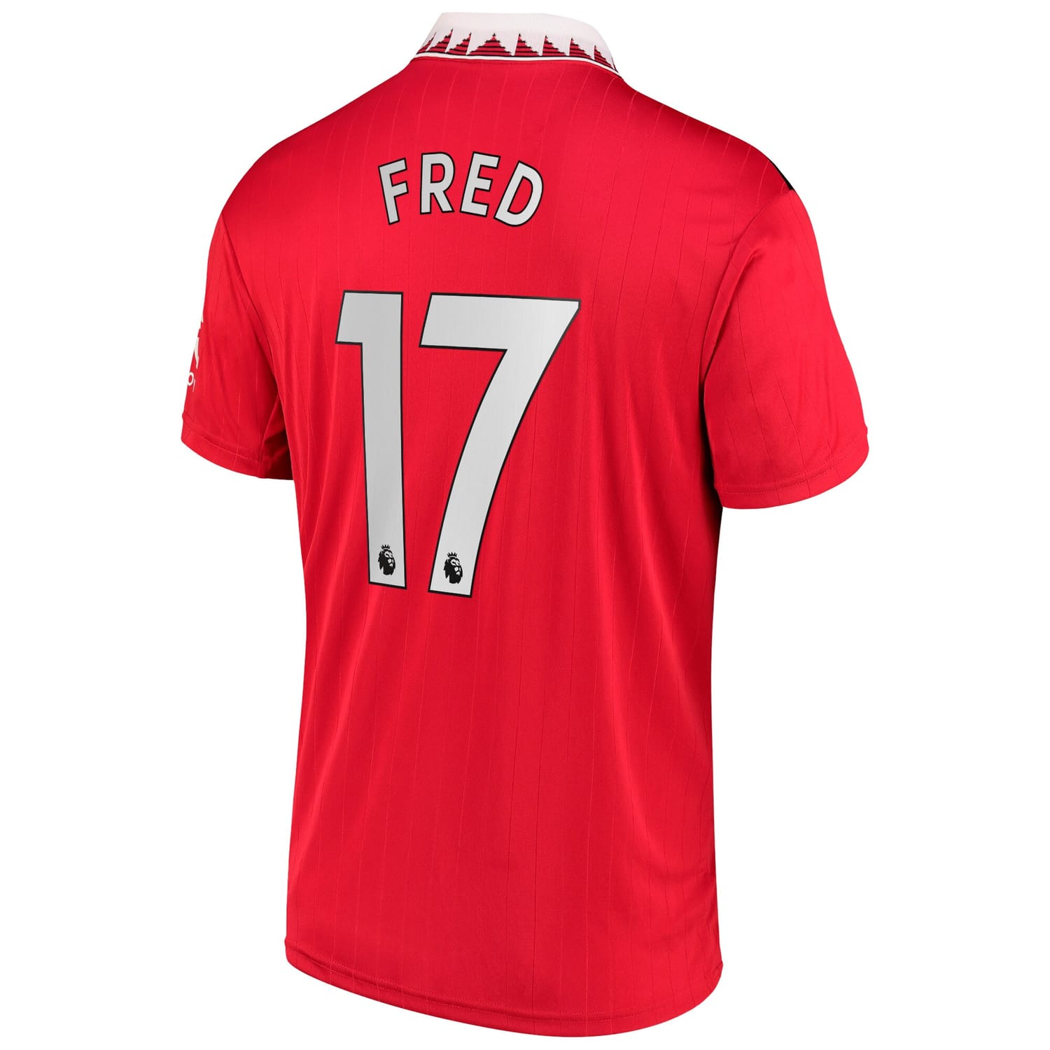Premier League Manchester United Home Jersey Shirt 2022-23 player Fred 17 printing for Men