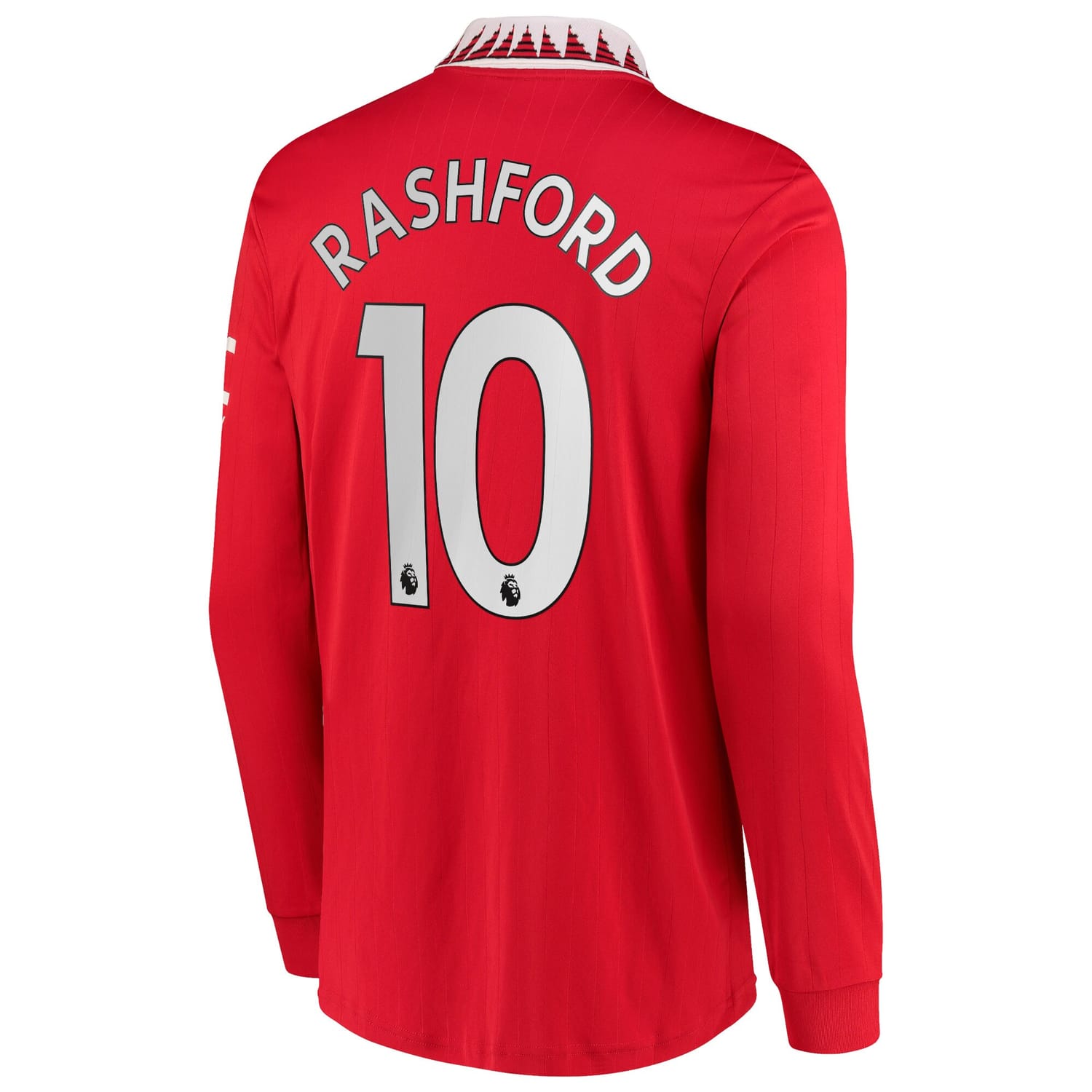 Premier League Manchester United Home Jersey Shirt Long Sleeve 2022-23 player Marcus Rashford 10 printing for Men