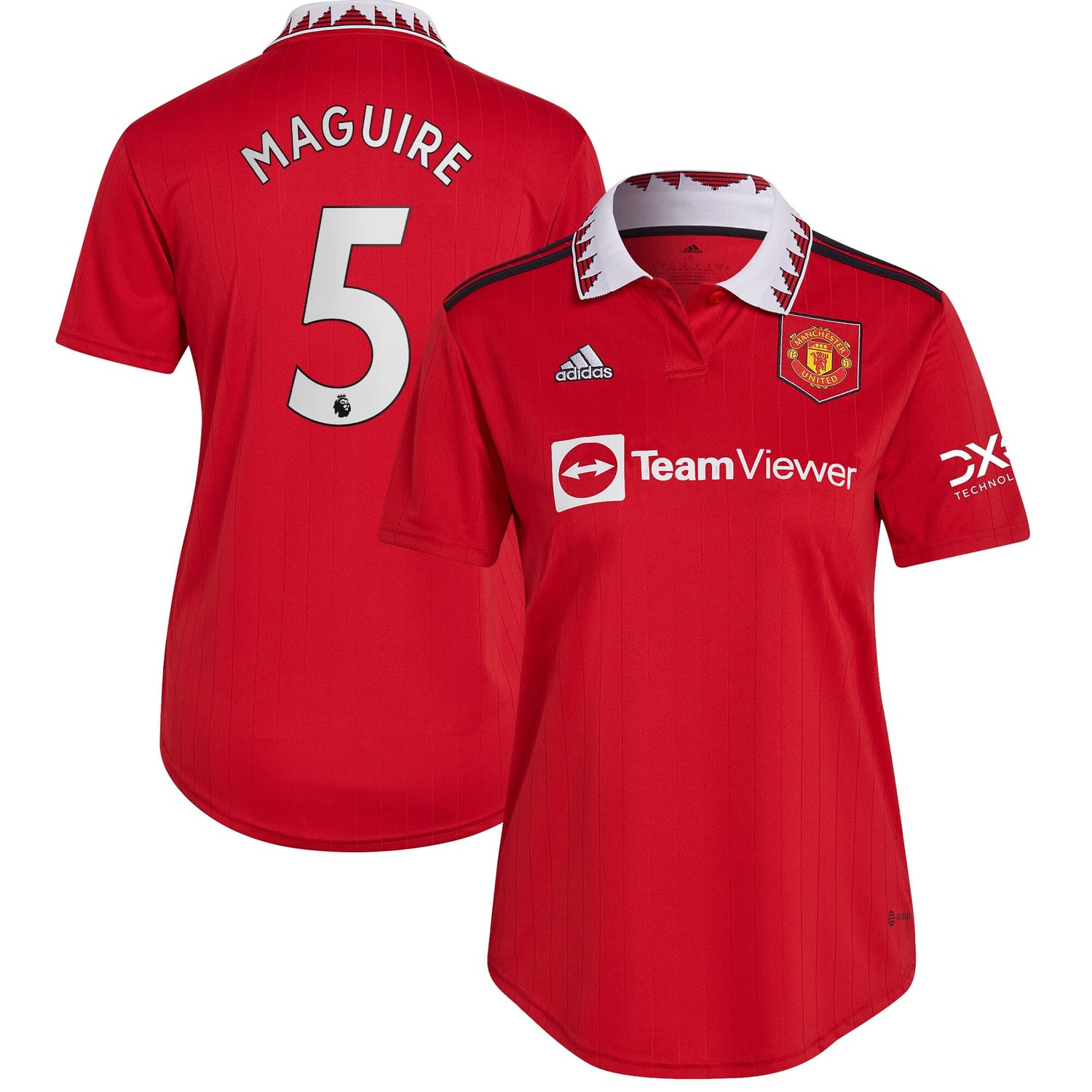 Premier League Manchester United Home Jersey Shirt 2022-23 player Harry Maguire 5 printing for Women