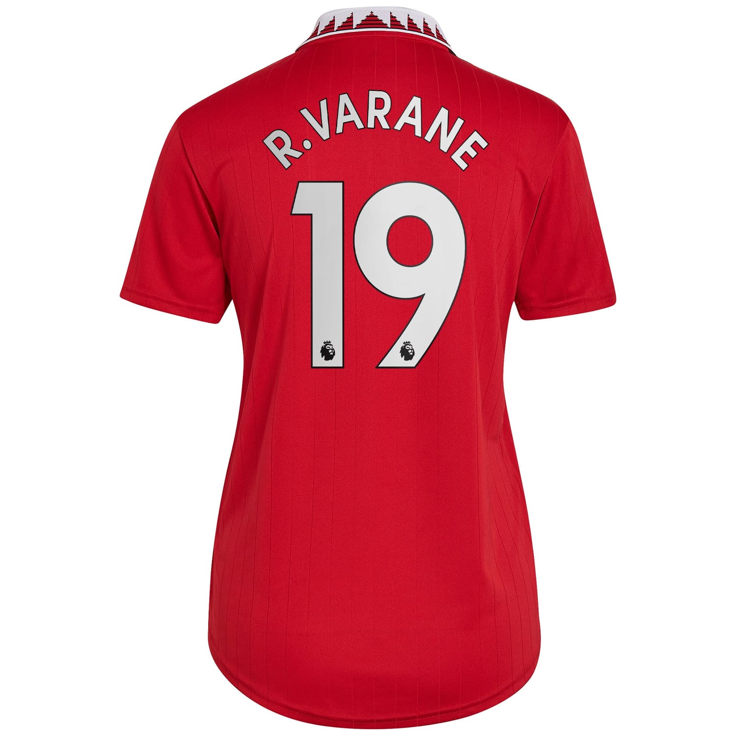 Premier League Manchester United Home Jersey Shirt 2022-23 player Raphael Varane 19 printing for Women