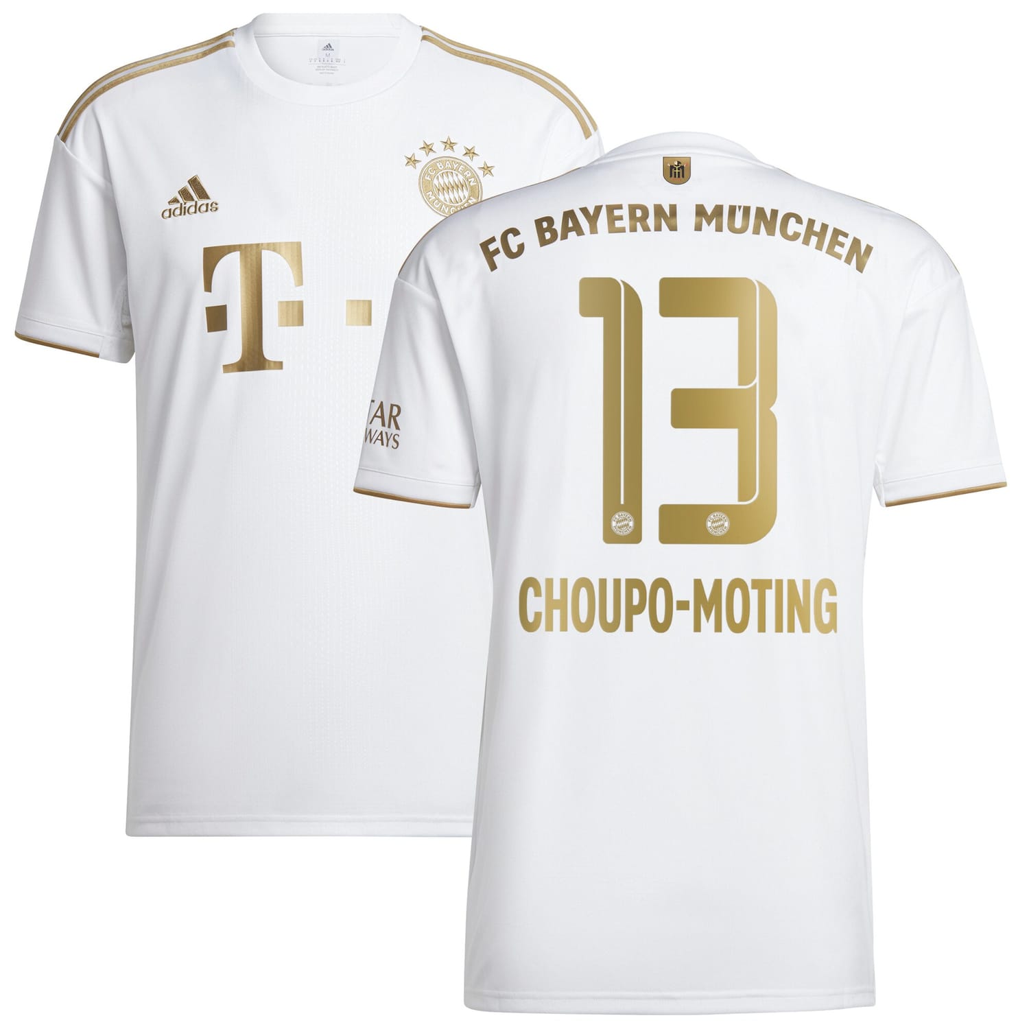Bundesliga Bayern Munich Away Jersey Shirt 2022-23 player Eric Maxim Choupo-Moting 13 printing for Men