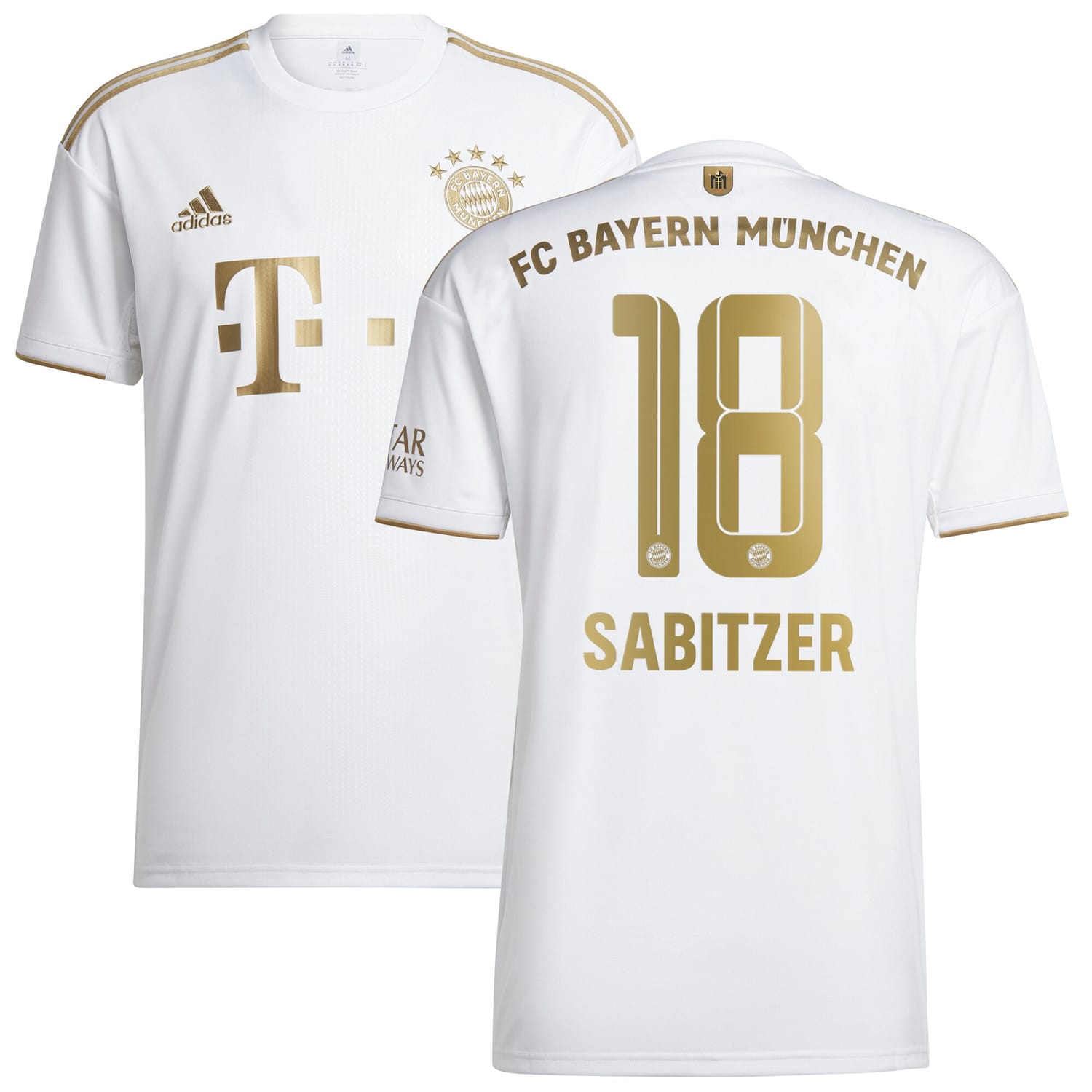 Bundesliga Bayern Munich Away Jersey Shirt 2022-23 player Marcel Sabitzer 18 printing for Men