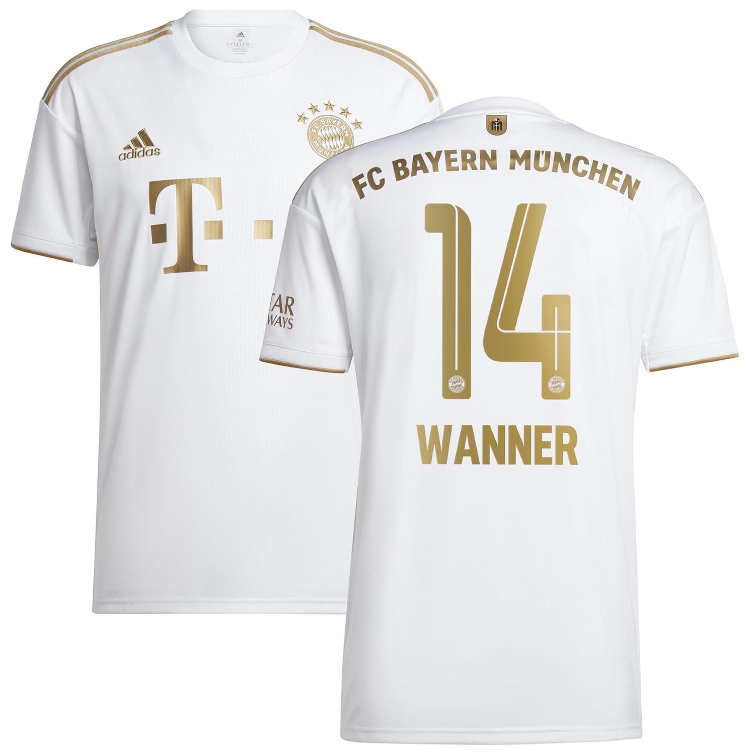 Bundesliga Bayern Munich Away Jersey Shirt 2022-23 player Paul Wanner 14 printing for Men