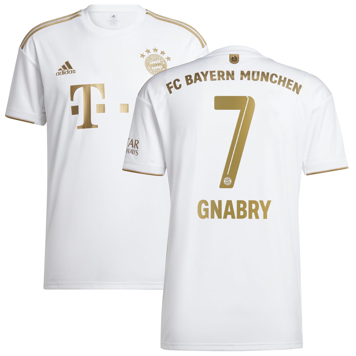 Bundesliga Bayern Munich Away Jersey Shirt 2022-23 player Serge Gnabry 7 printing for Men
