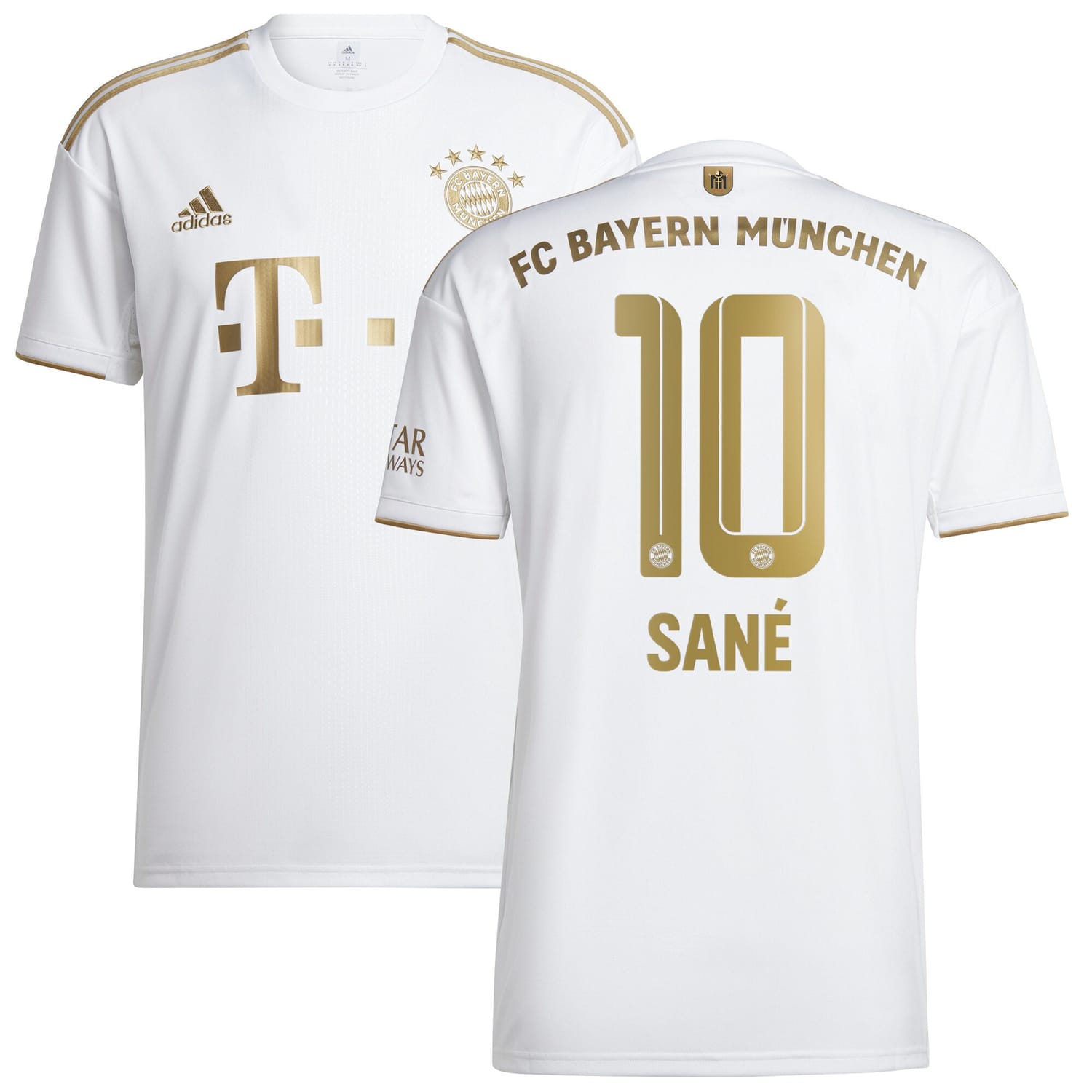 Bundesliga Bayern Munich Away Jersey Shirt 2022-23 player Leroy Sané 10 printing for Men