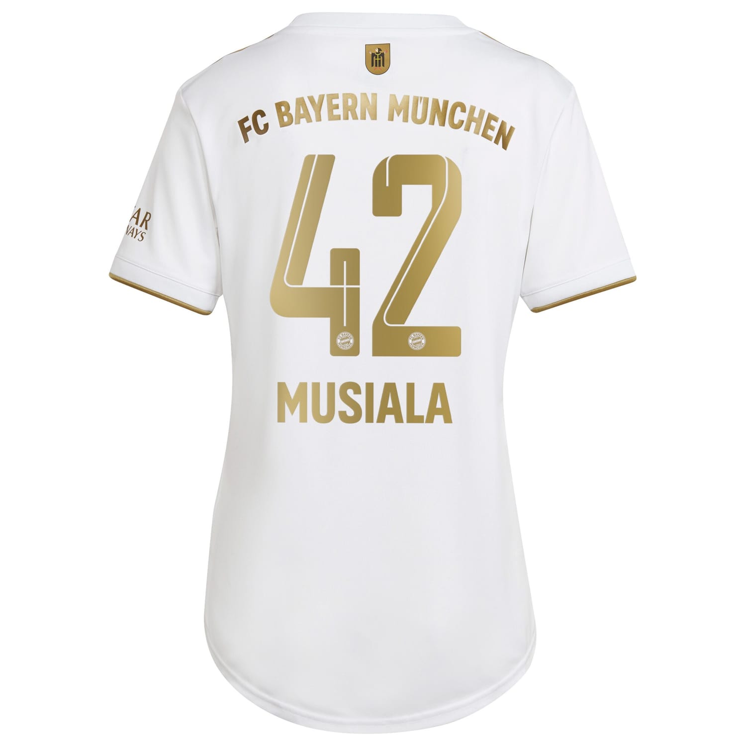 Bundesliga Bayern Munich Away Jersey Shirt 2022-23 player Jamal Musiala 42 printing for Women
